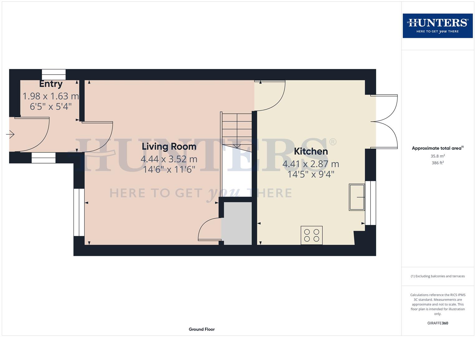 32, Dewhirst Close, Consett floorplan