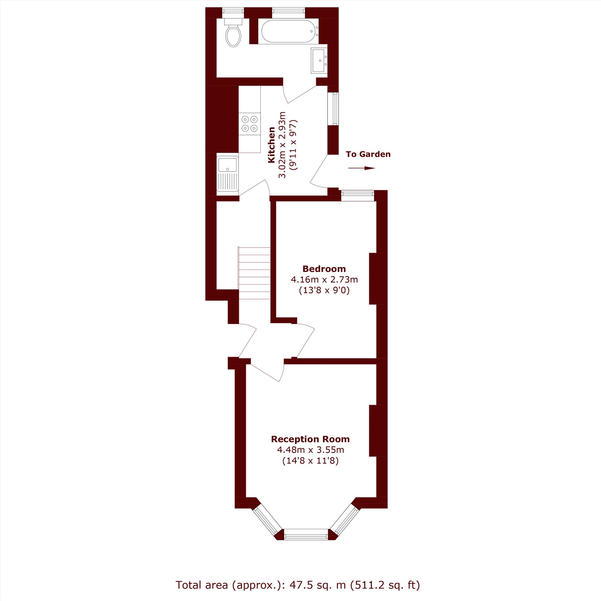 17, Floyd Road, London floorplan