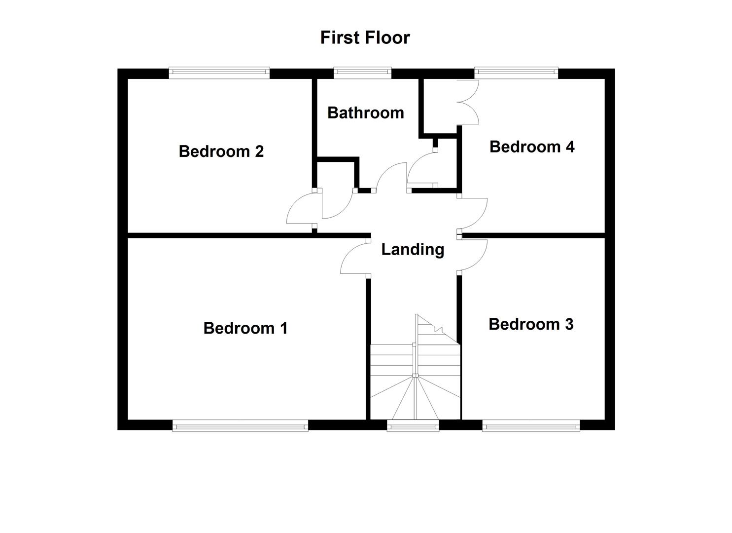 33, Cleveland Grove, Wakefield floorplan