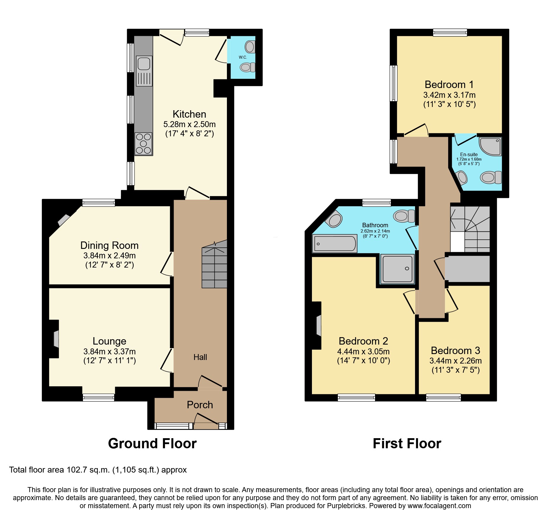 7, Wooda Lane, Launceston floorplan