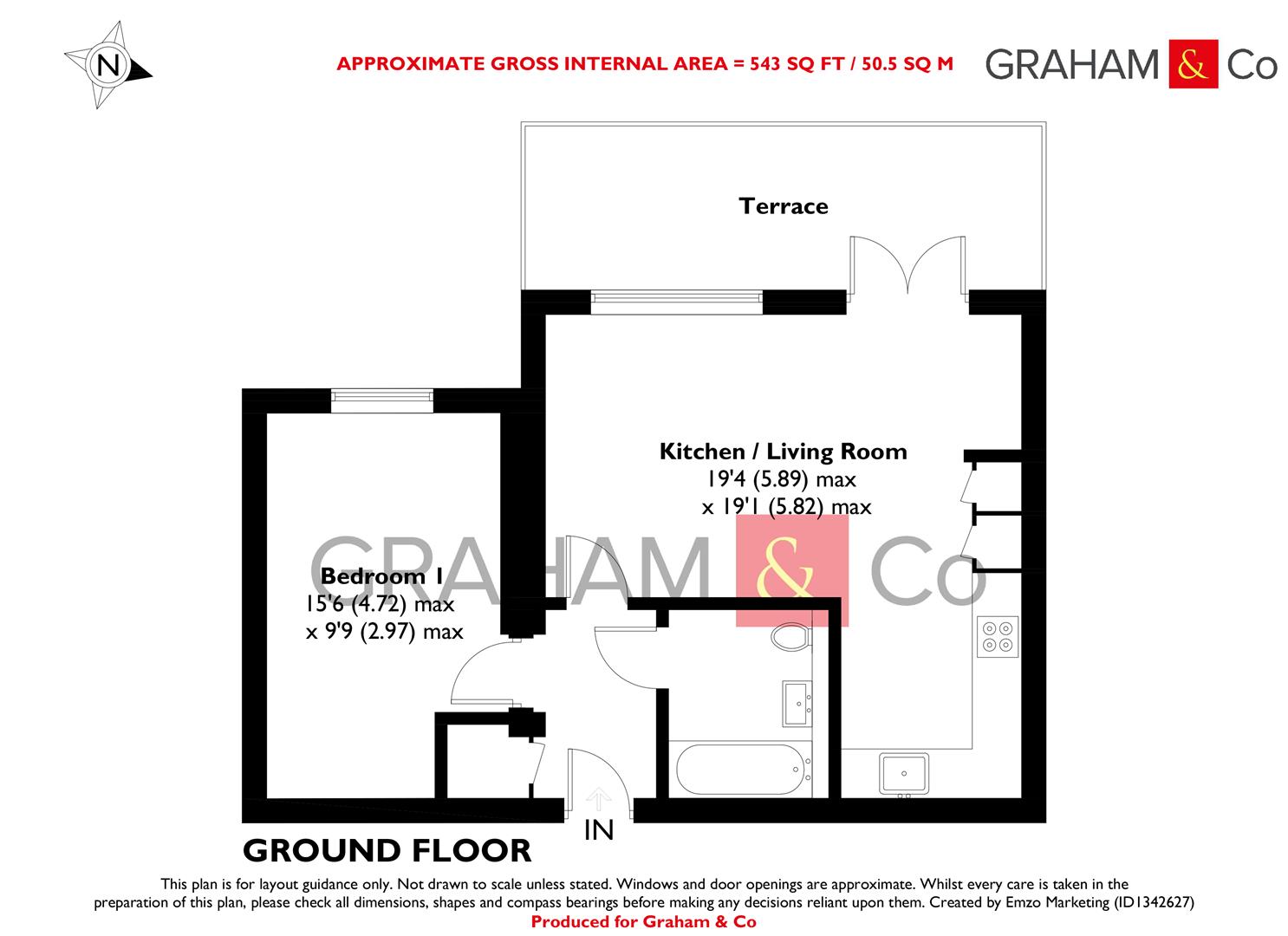 1 Ross House, Burstall Gardens, Winchester floorplan