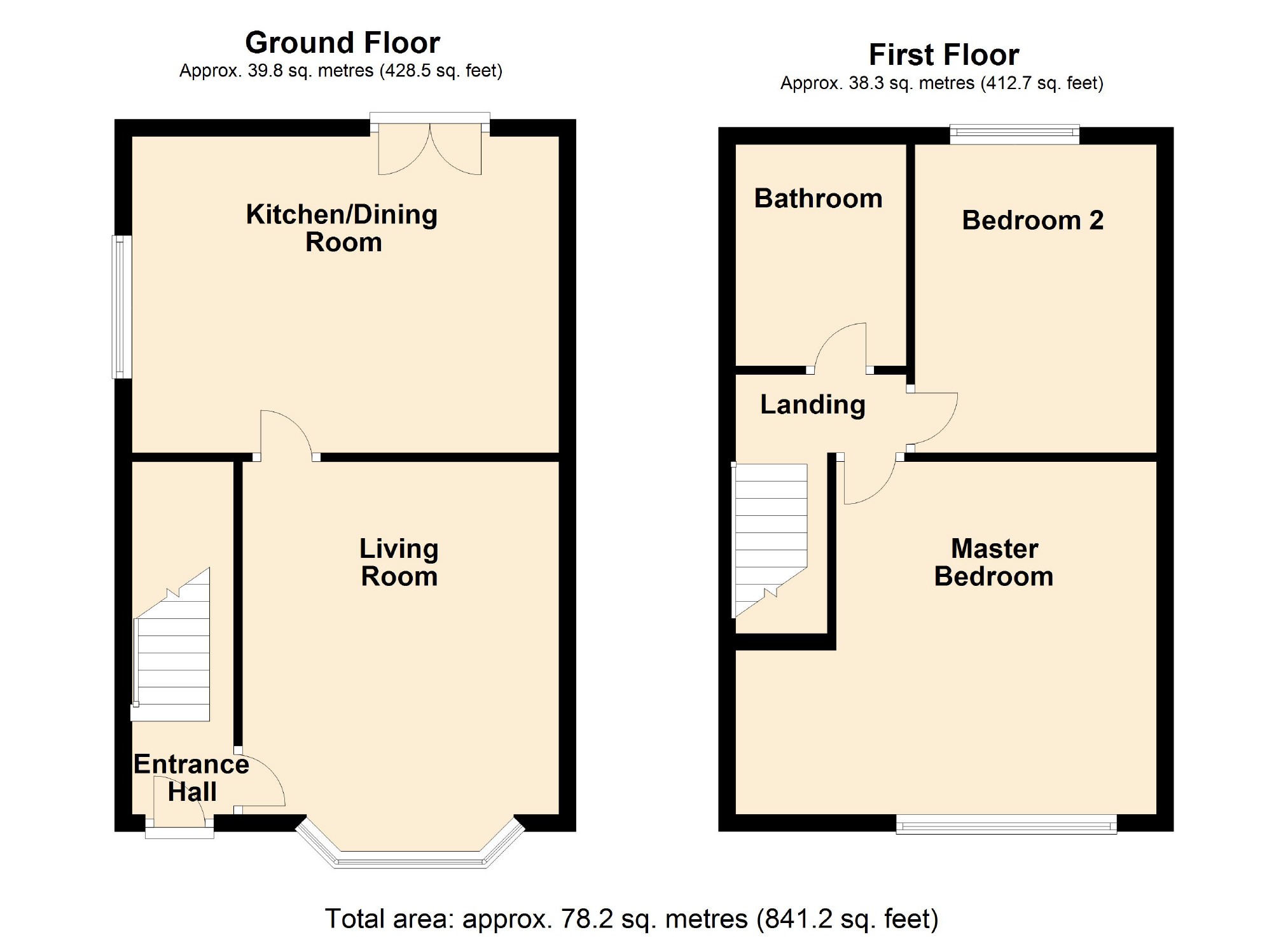 2 Bedrooms Semi-detached house for sale in Marina Road, Bredbury, Stockport SK6