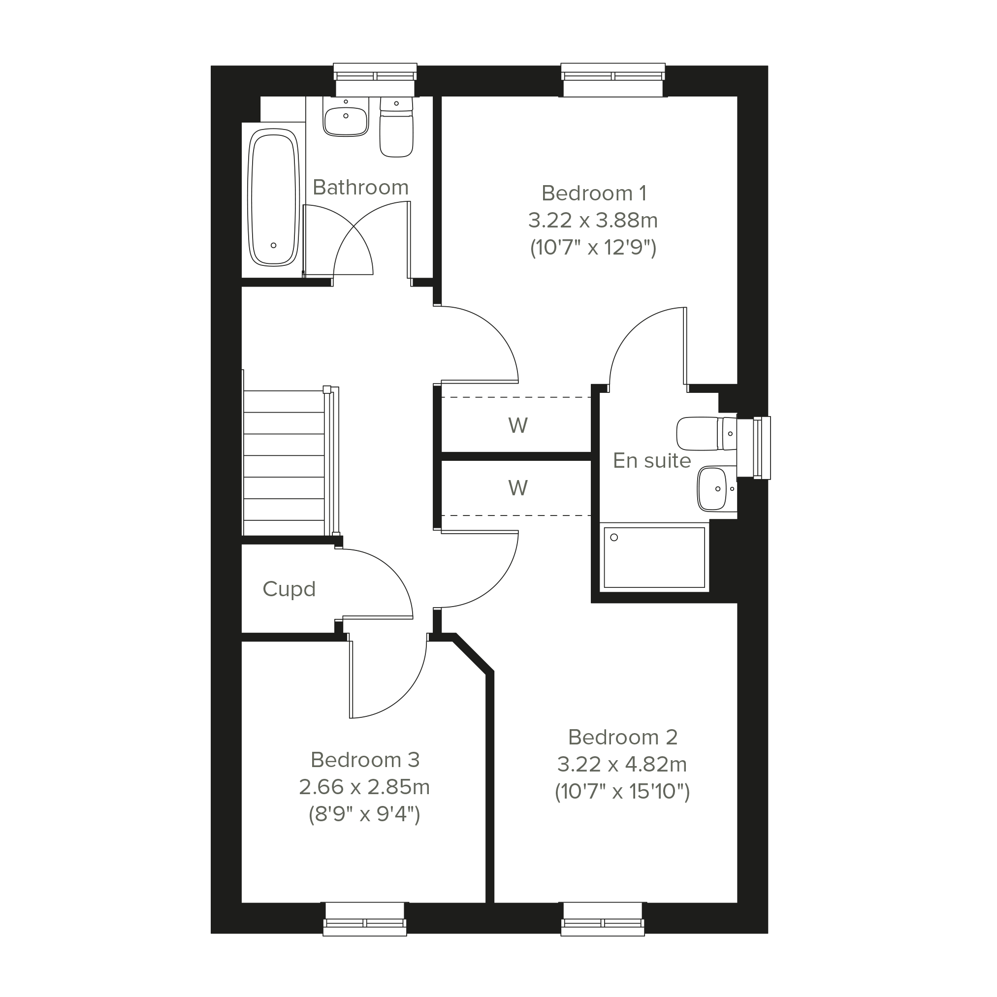 242, Bloxham Road (A361), Banbury floorplan