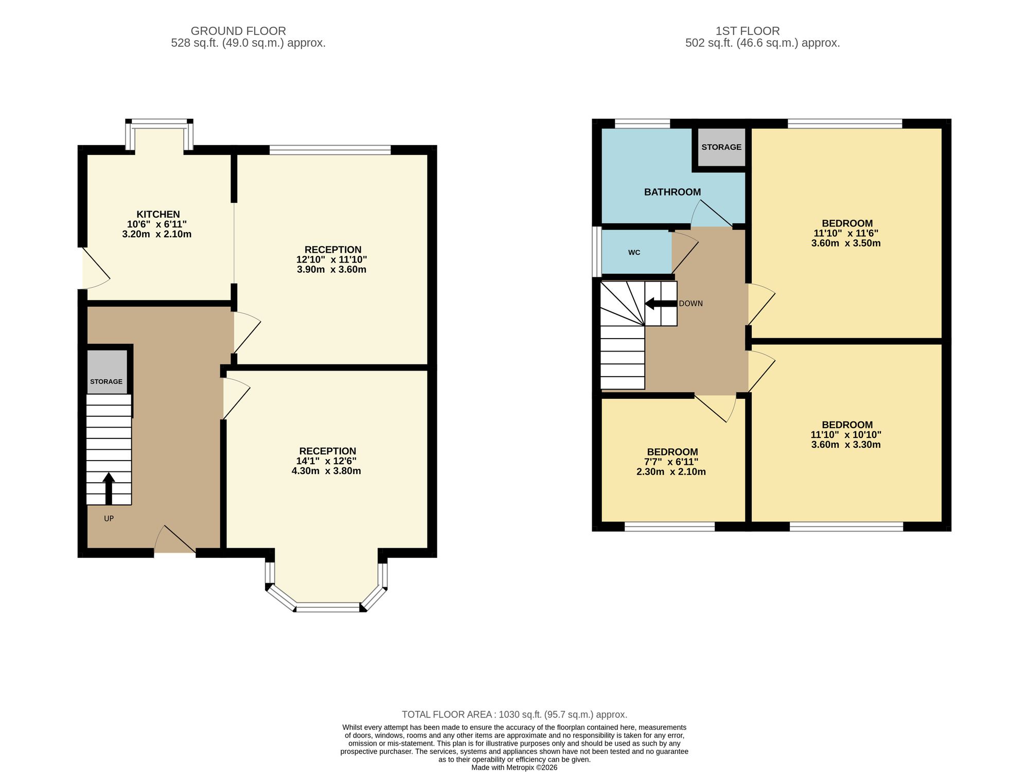 24 Barcroft Road, Bolton floorplan