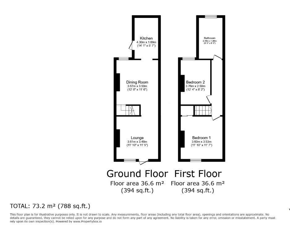 3 Gordon Street, Ilkeston floorplan