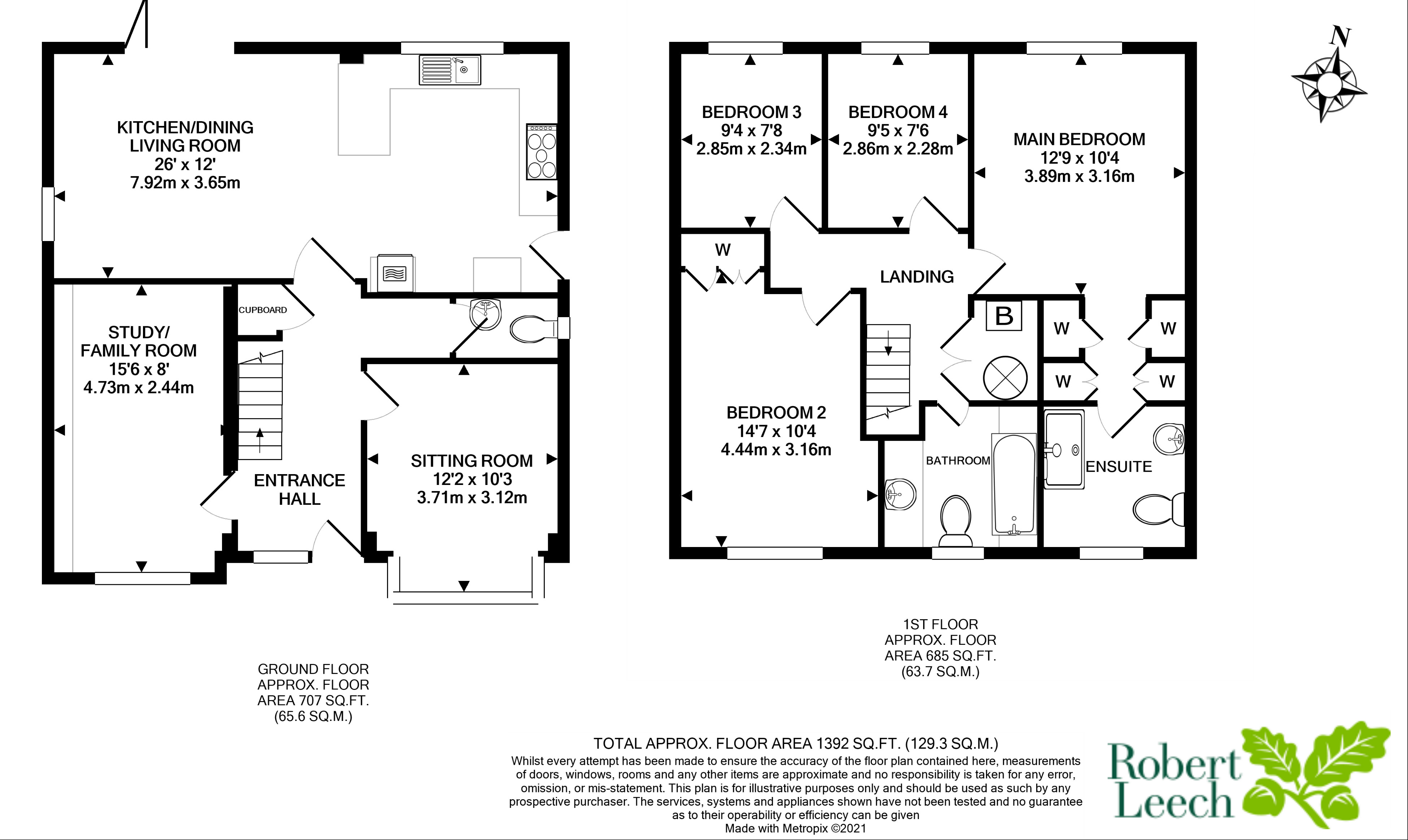 Abinger Drive, Redhill RH1, 4 bedroom detached house for sale