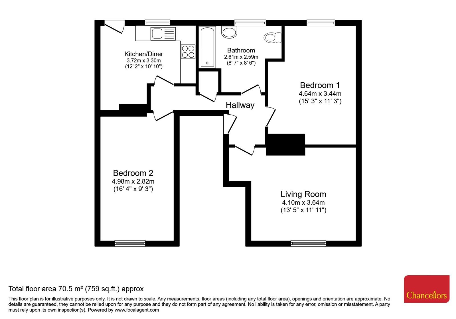 30b, St. Marys Street, Wallingford floorplan