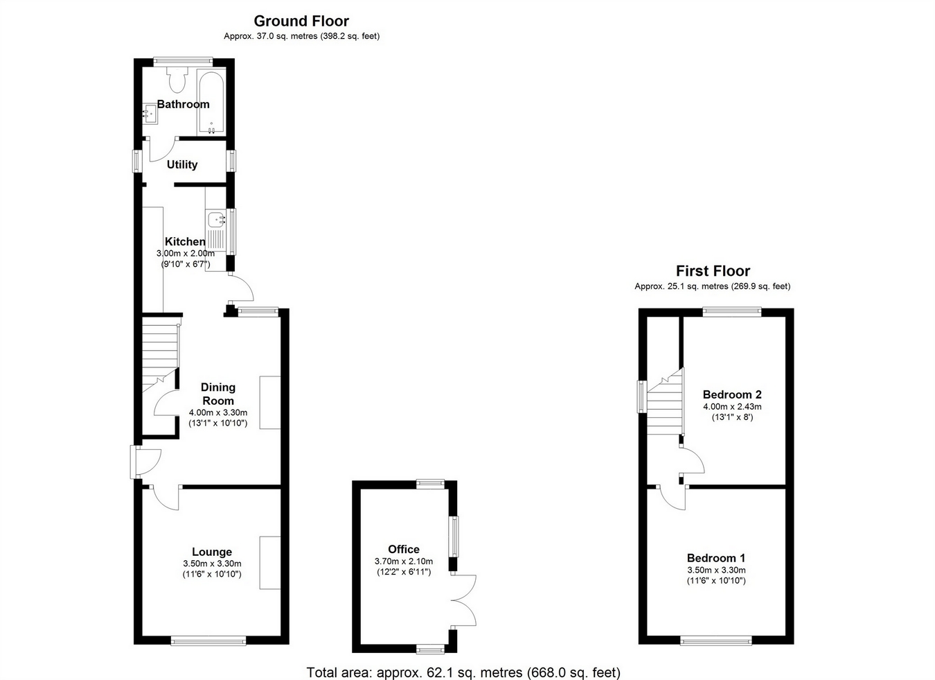 2 bed semidetached house for sale in Hythe Road, StainesUponThames