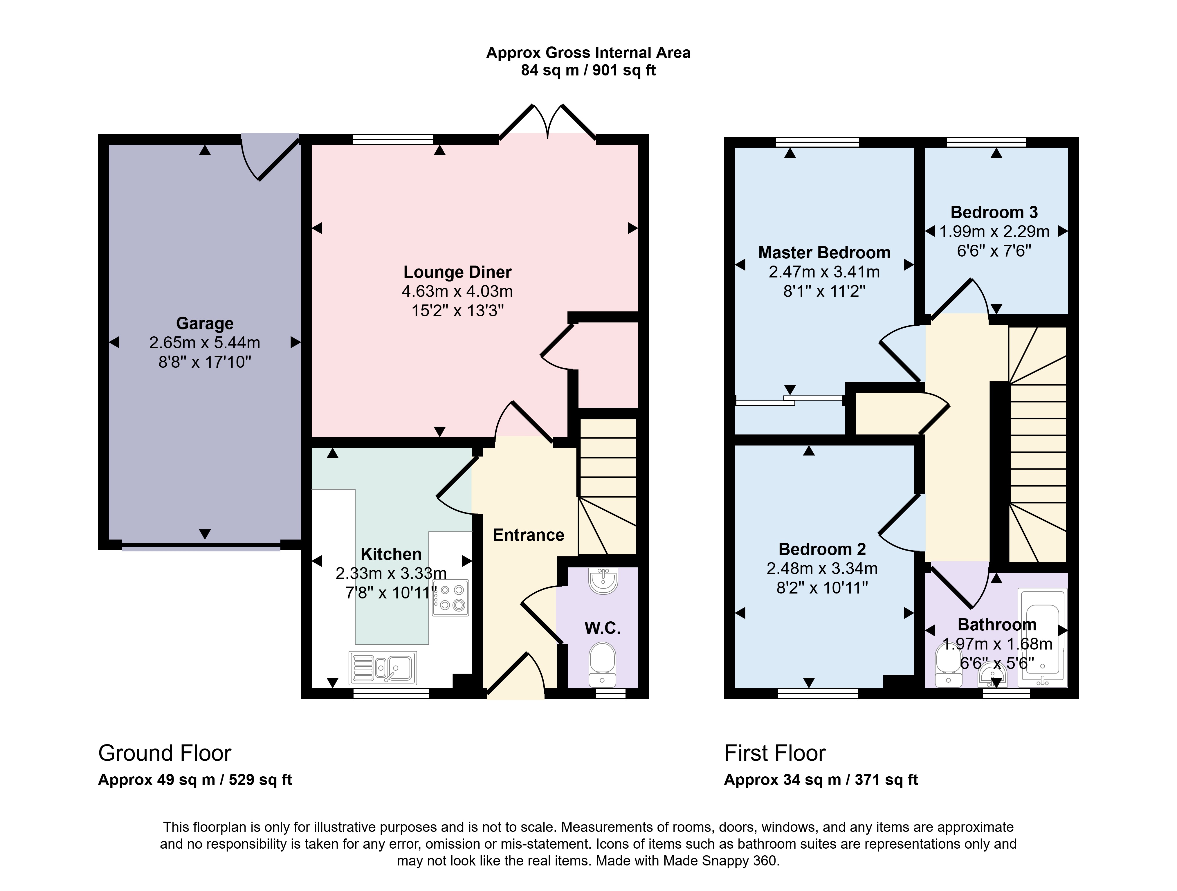 30, St Michaels Way, Cornwall floorplan