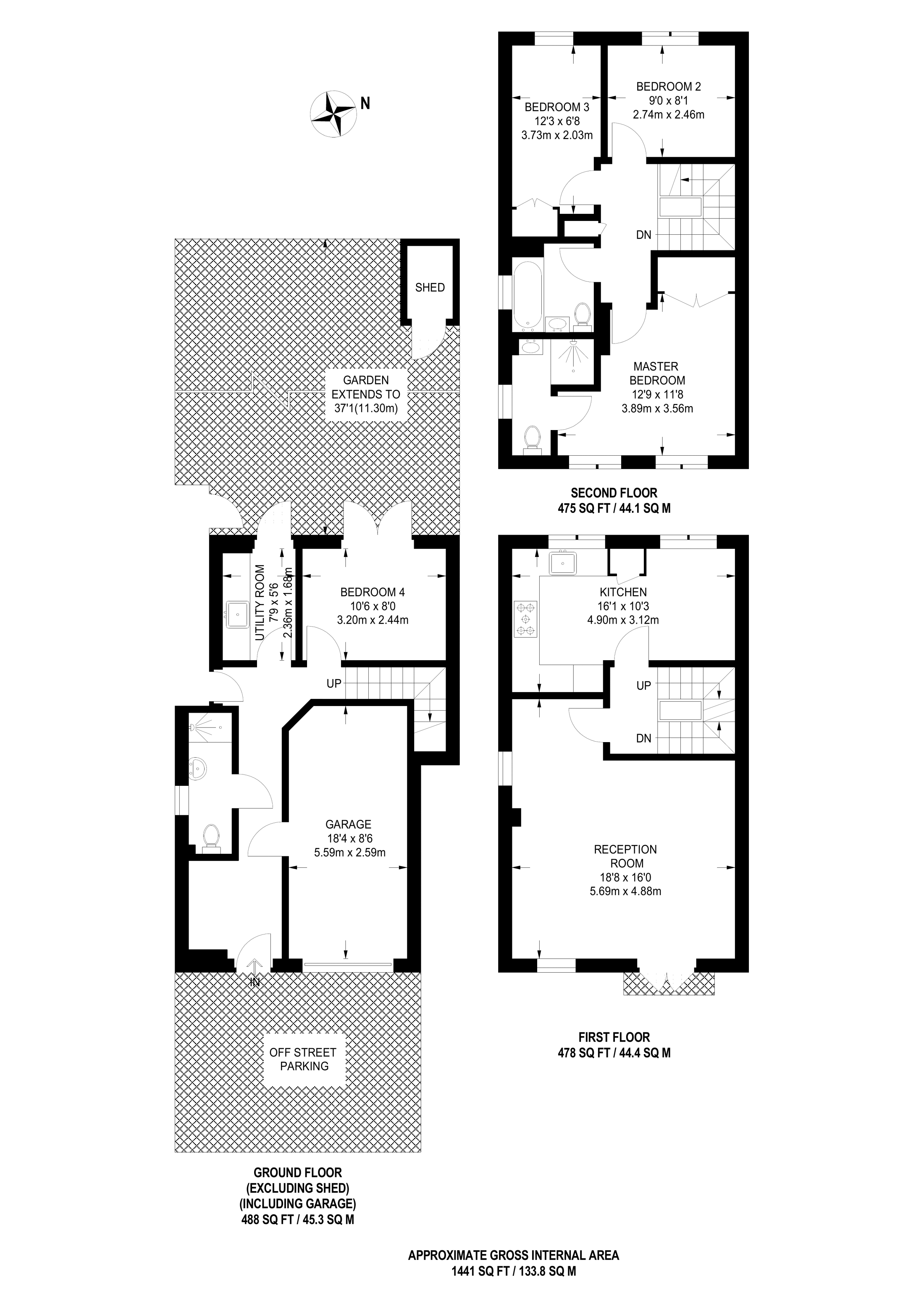 4 Bedrooms  to rent in Brazier Crescent, Southall UB5