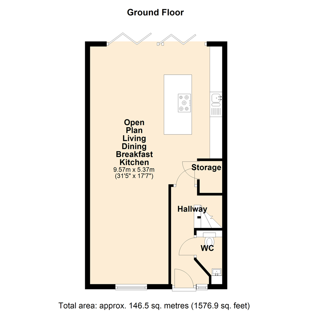 New Homes At, Musbury Brook, Rossendale floorplan