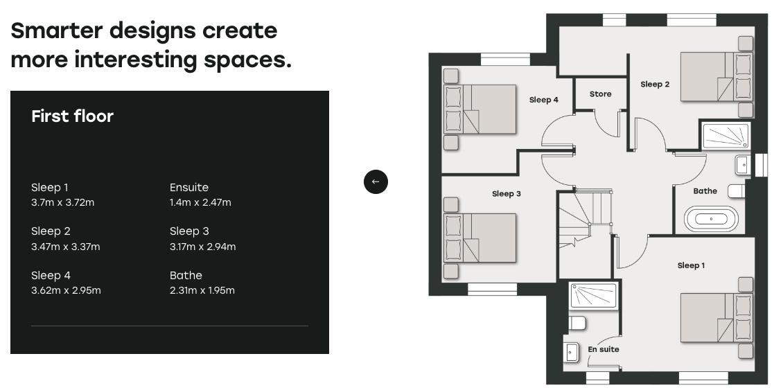 Plot 8 The Poppy, Duckmanton Road, Chesterfield floorplan