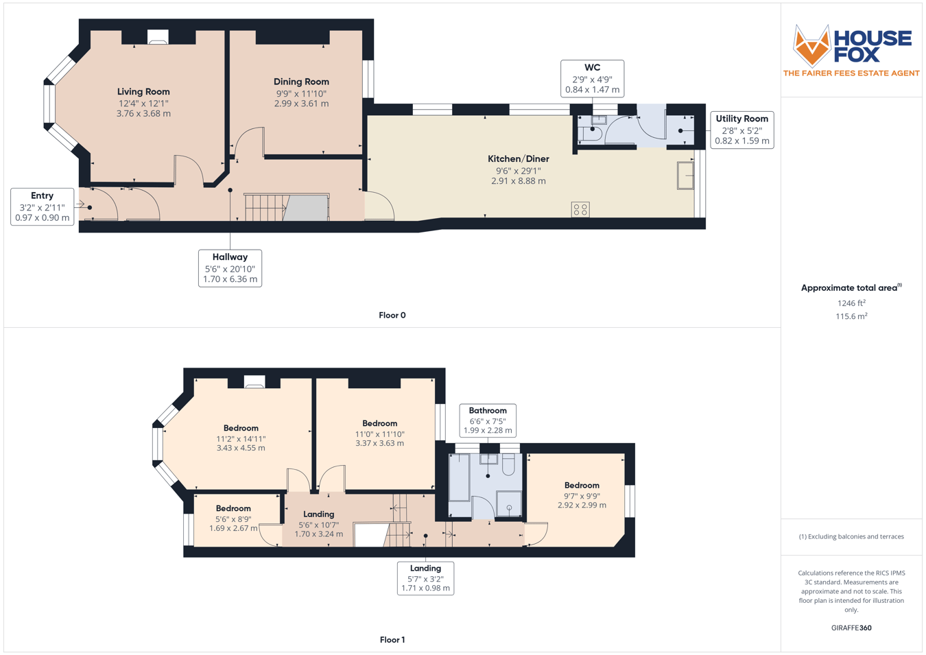 25, Brighton Road, Weston-Super-Mare floorplan