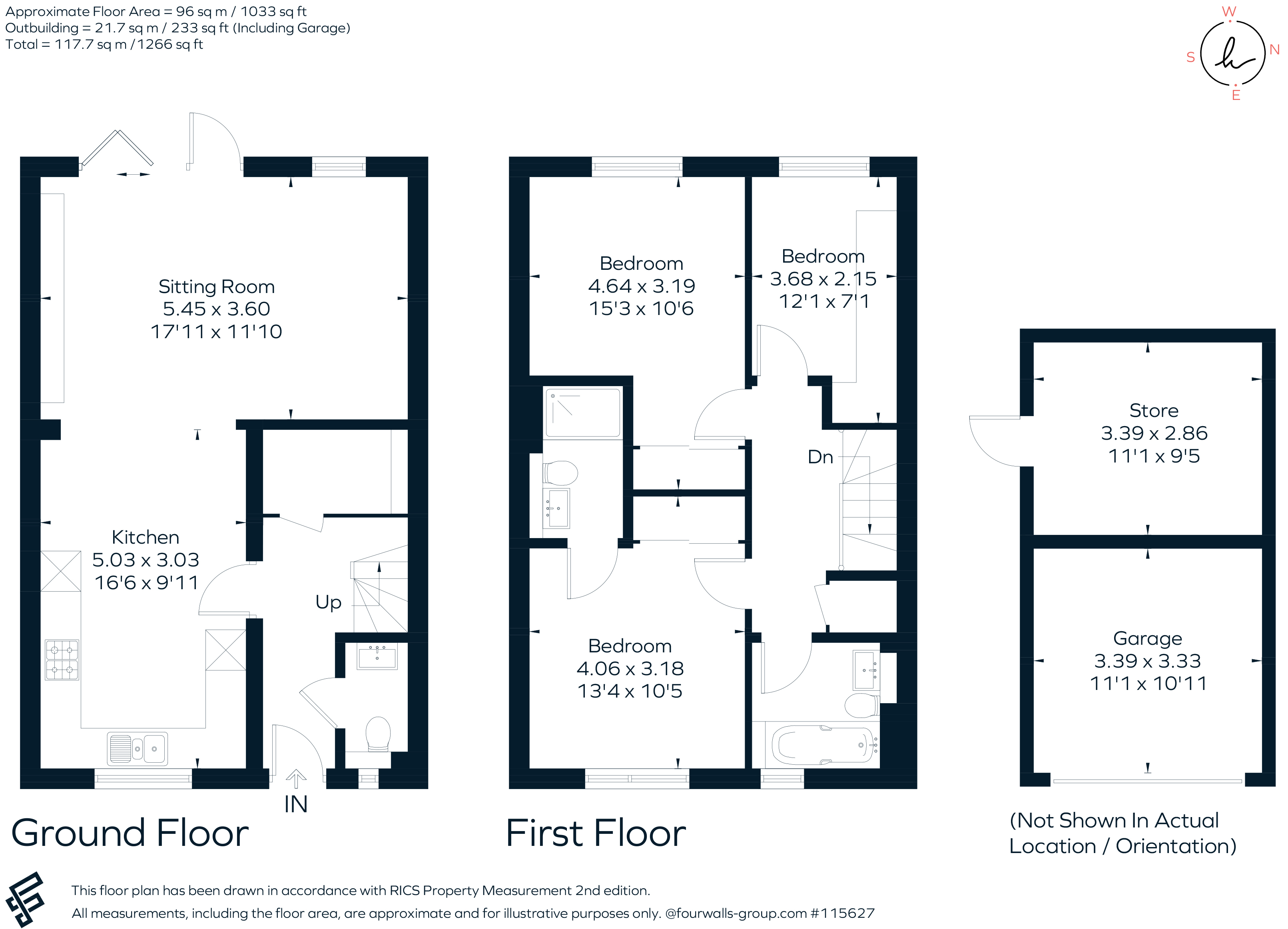 15, Muntjac Drive, Stratford-Upon-Avon floorplan