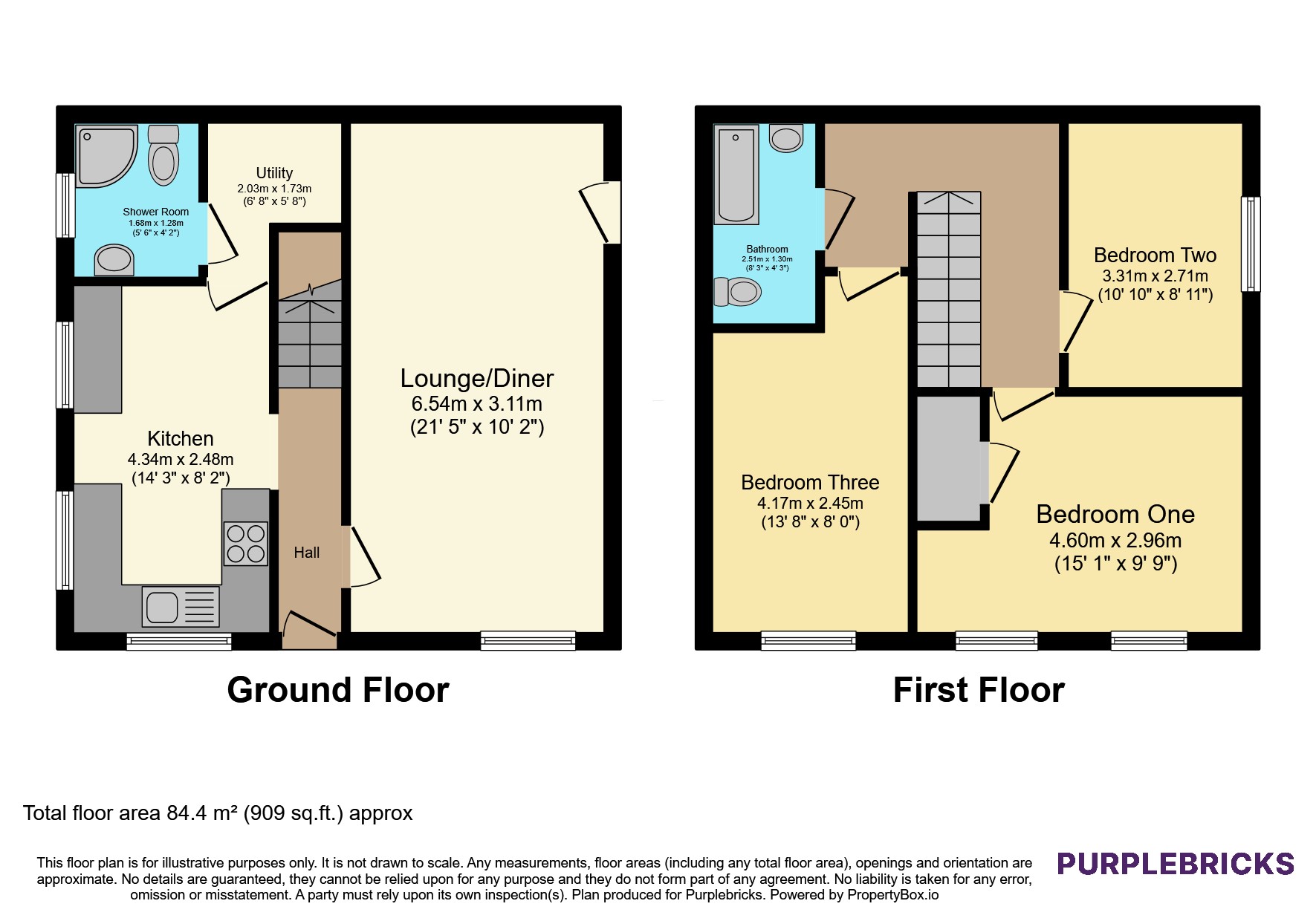 76, Clifden Road, St. Austell floorplan