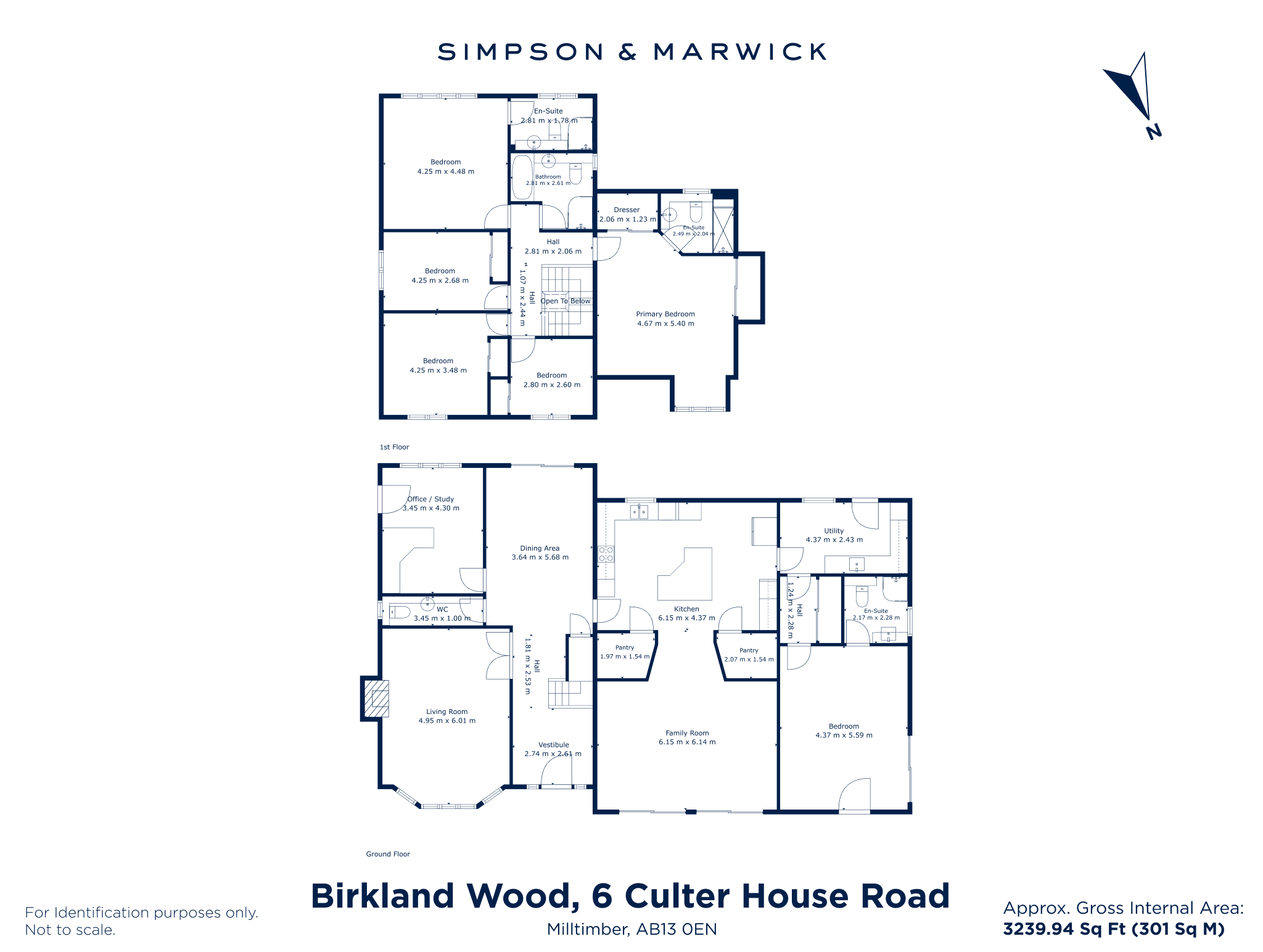 Birkland Wood,, 6, Culter House Road, Aberdeenshire floorplan