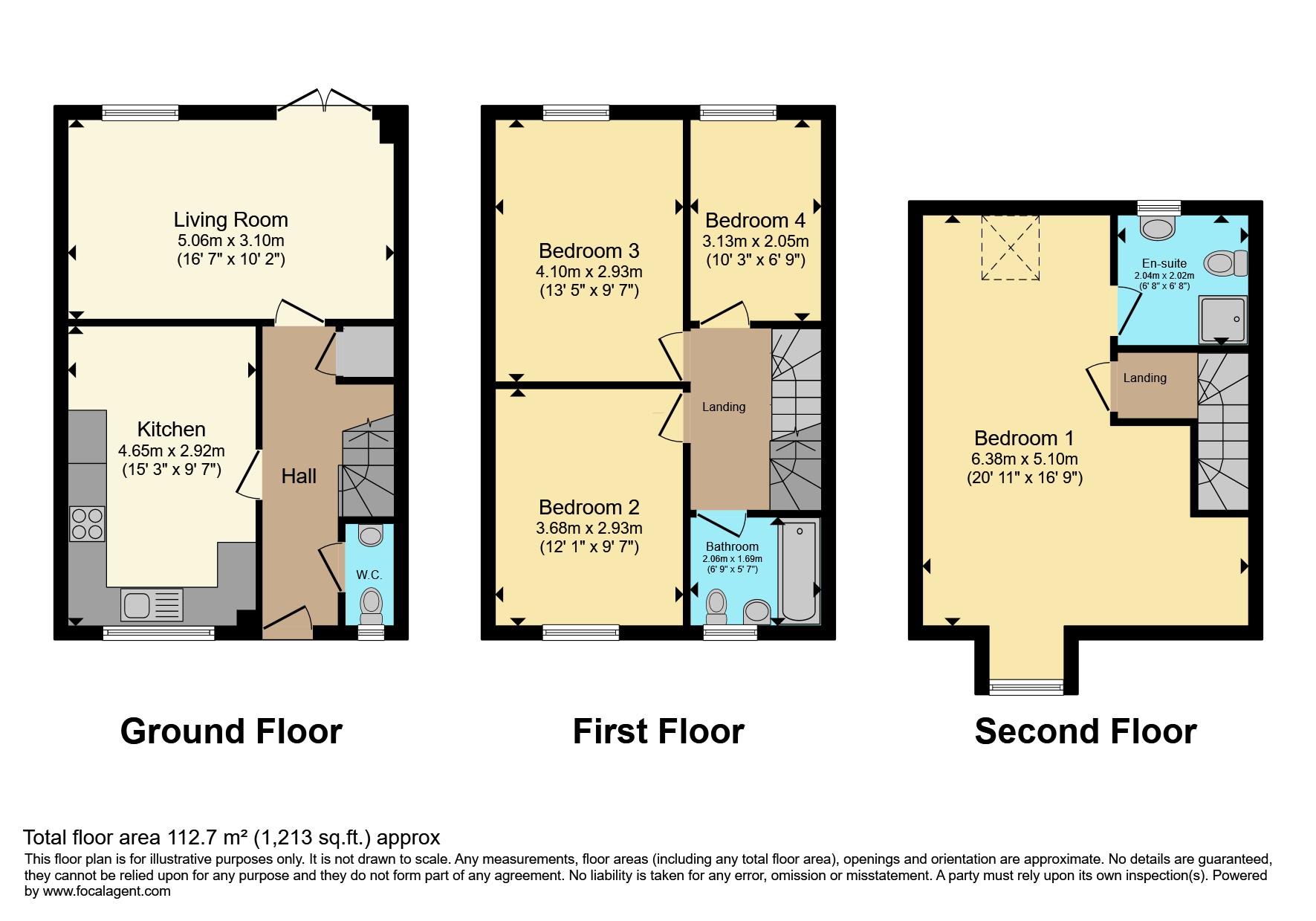 11, Lightning Grove, Nottingham floorplan