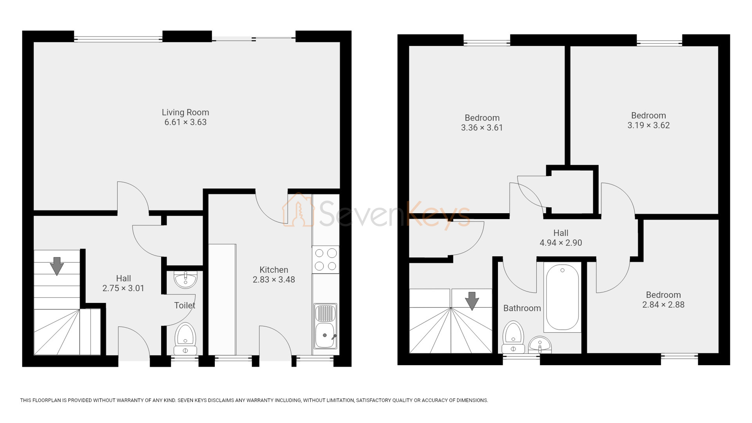 7 Grampian Drive, Peterlee floorplan