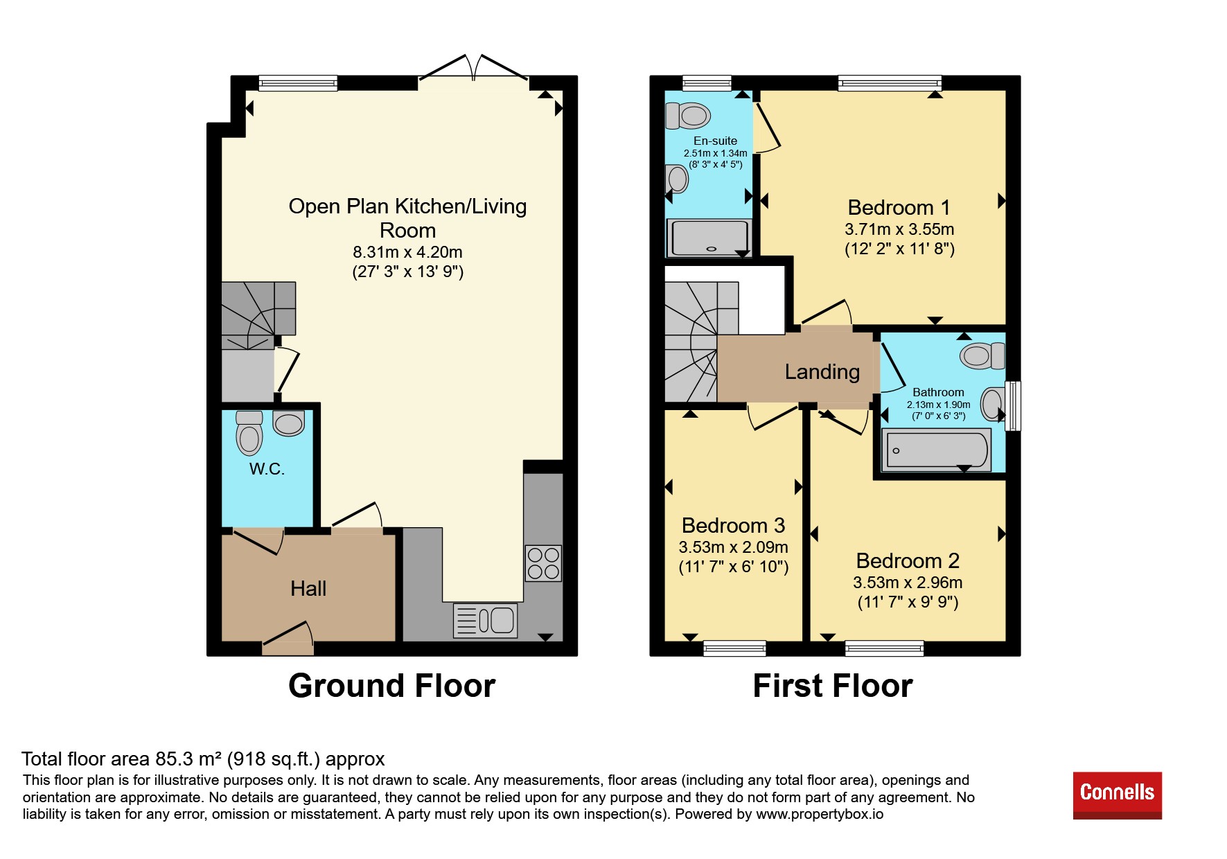10, Sandpit Close, NORTHAMPTON floorplan