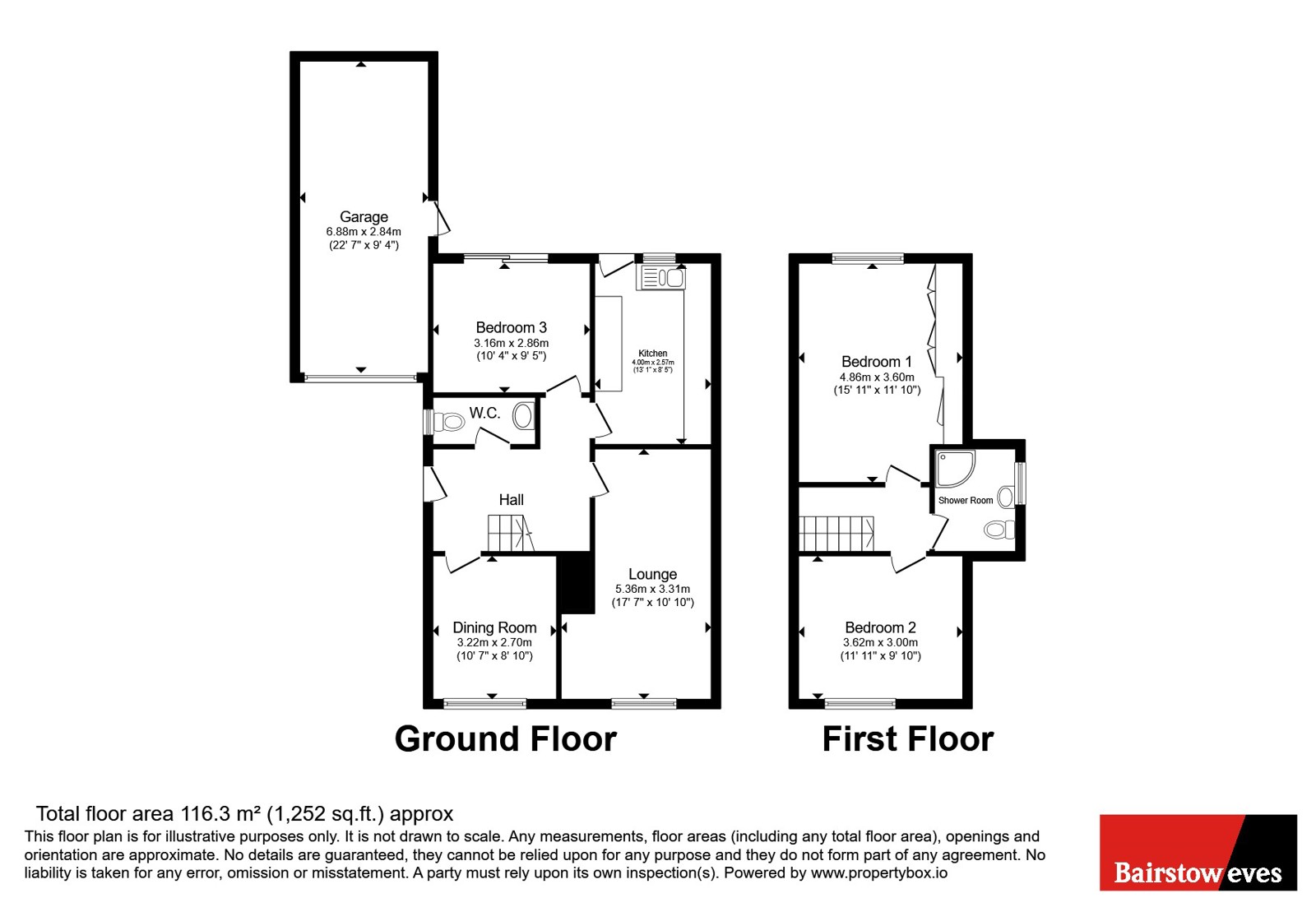 21, Paschall Road, Nottingham floorplan