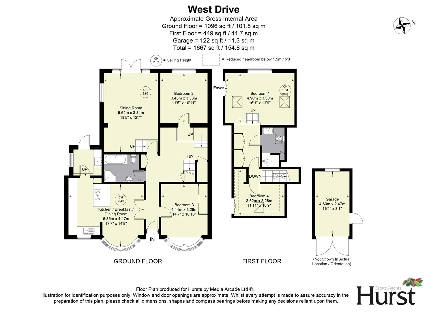 17, West Drive, High Wycombe floorplan