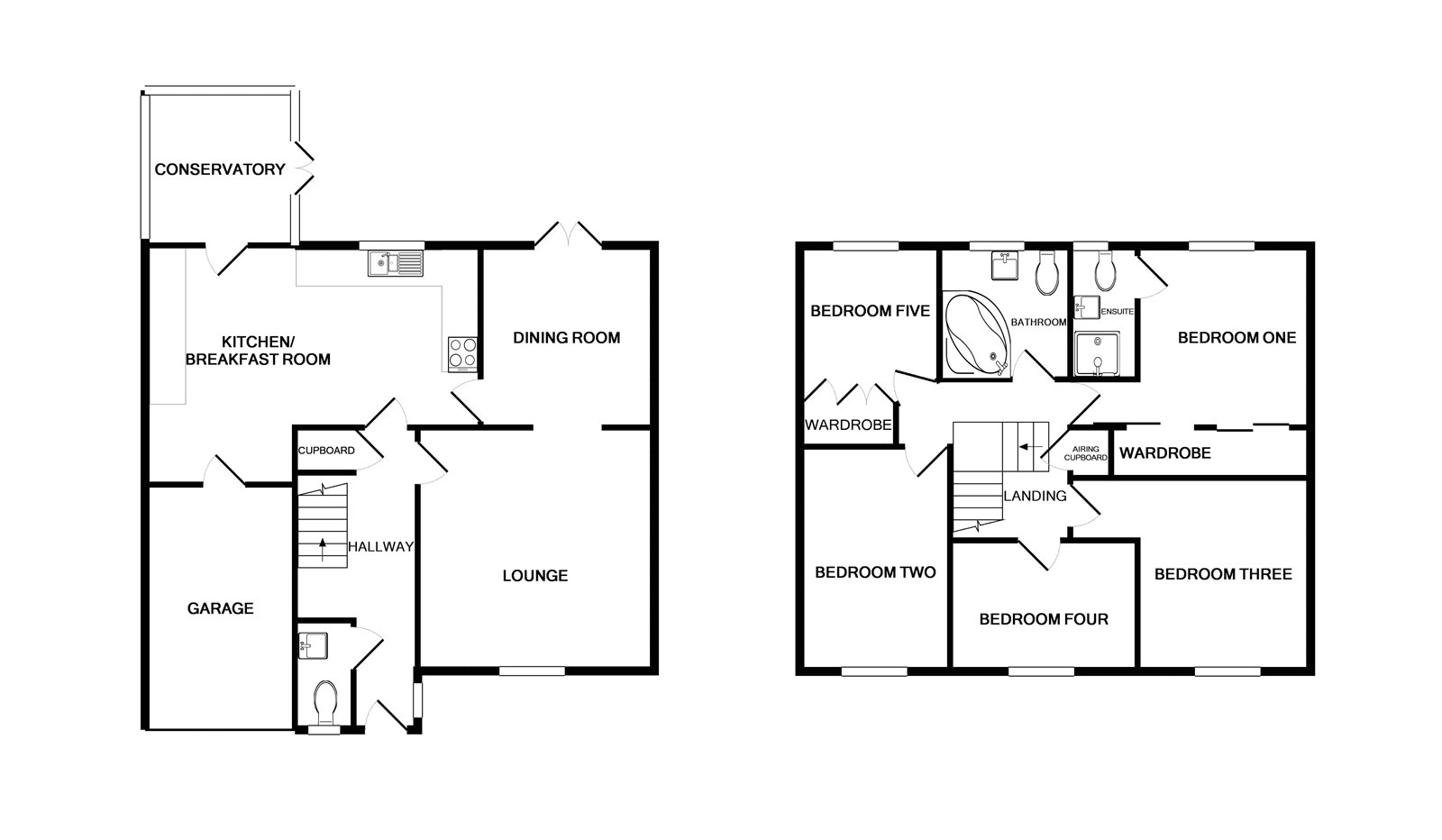 5 Bedrooms Detached house for sale in Huckley Way, Bradley Stoke, Bristol BS32