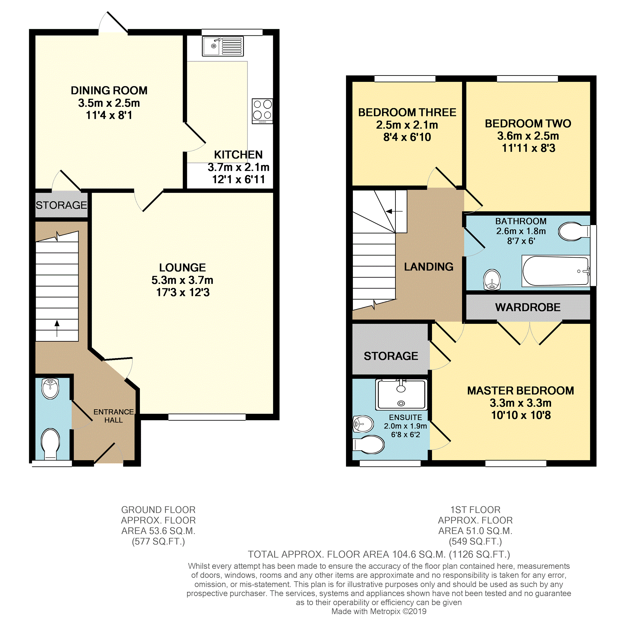 3 Bedrooms End terrace house for sale in Gibson Drive, Leighton Buzzard LU7