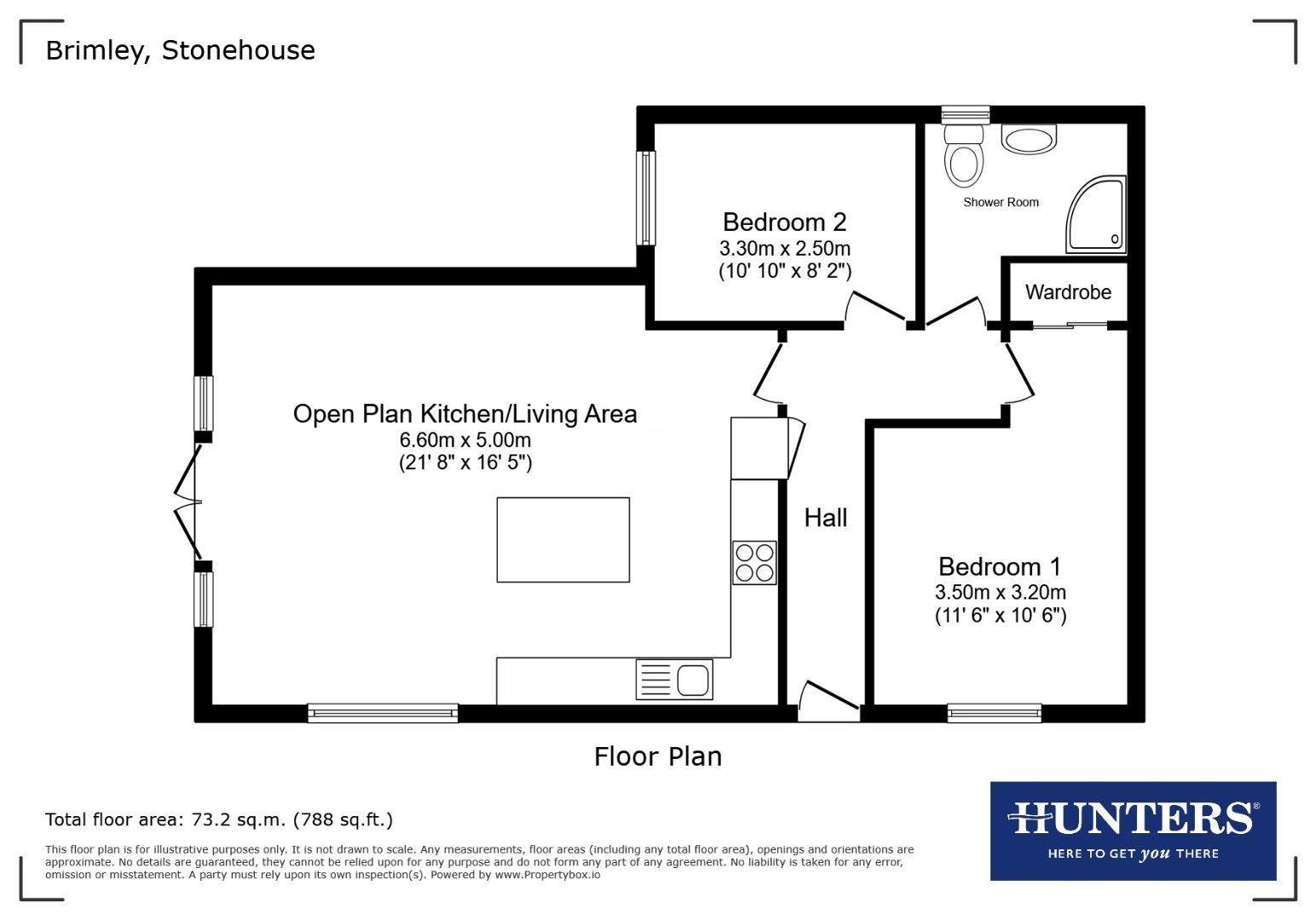 14A, Brimley, Stonehouse floorplan
