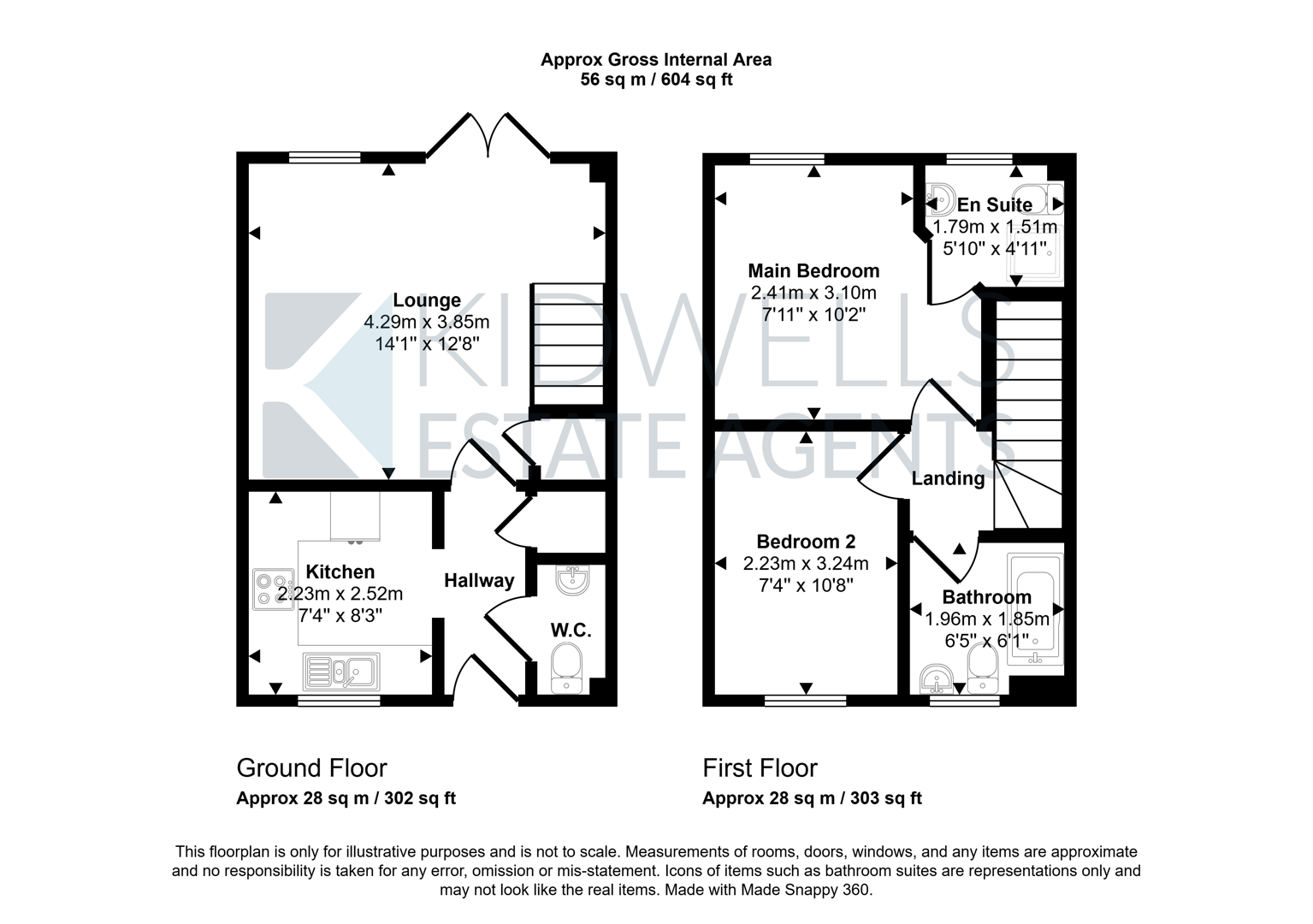 Herwick Close, Hereford floorplan