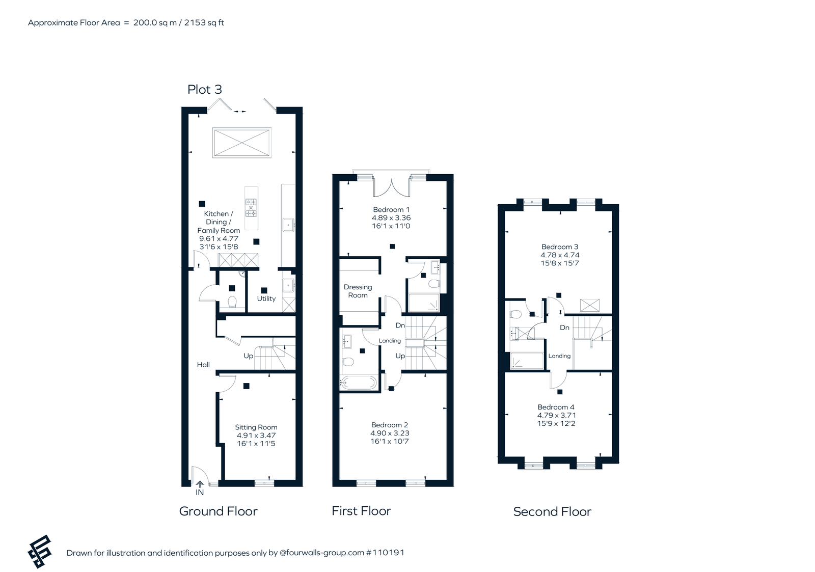 Plot 3, 151, Amersham Road, Beaconsfield floorplan