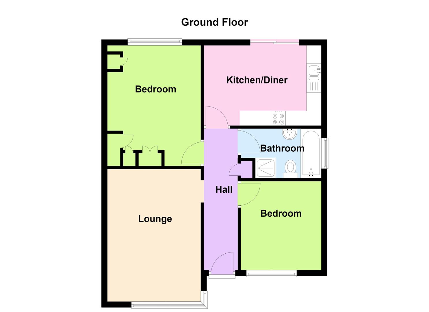 79, Friern Gardens, Wickford floorplan