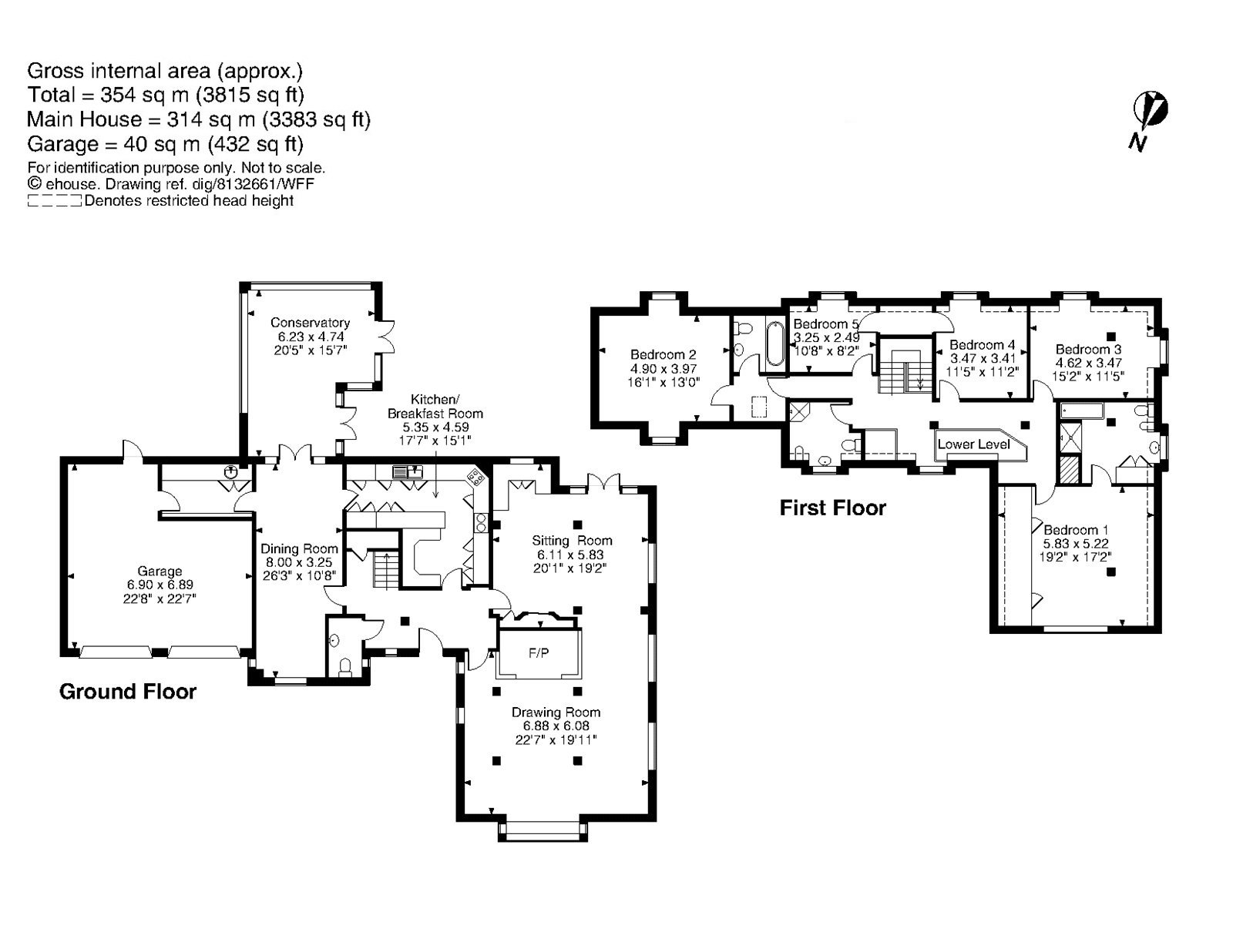 Fairmile Avenue, Surrey floorplan