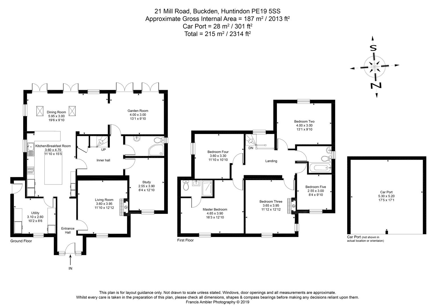 5 Bedrooms  for sale in Mill Road, Buckden, St. Neots PE19