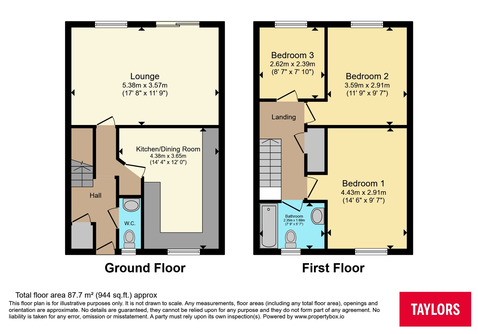 19, East Park, Bristol floorplan