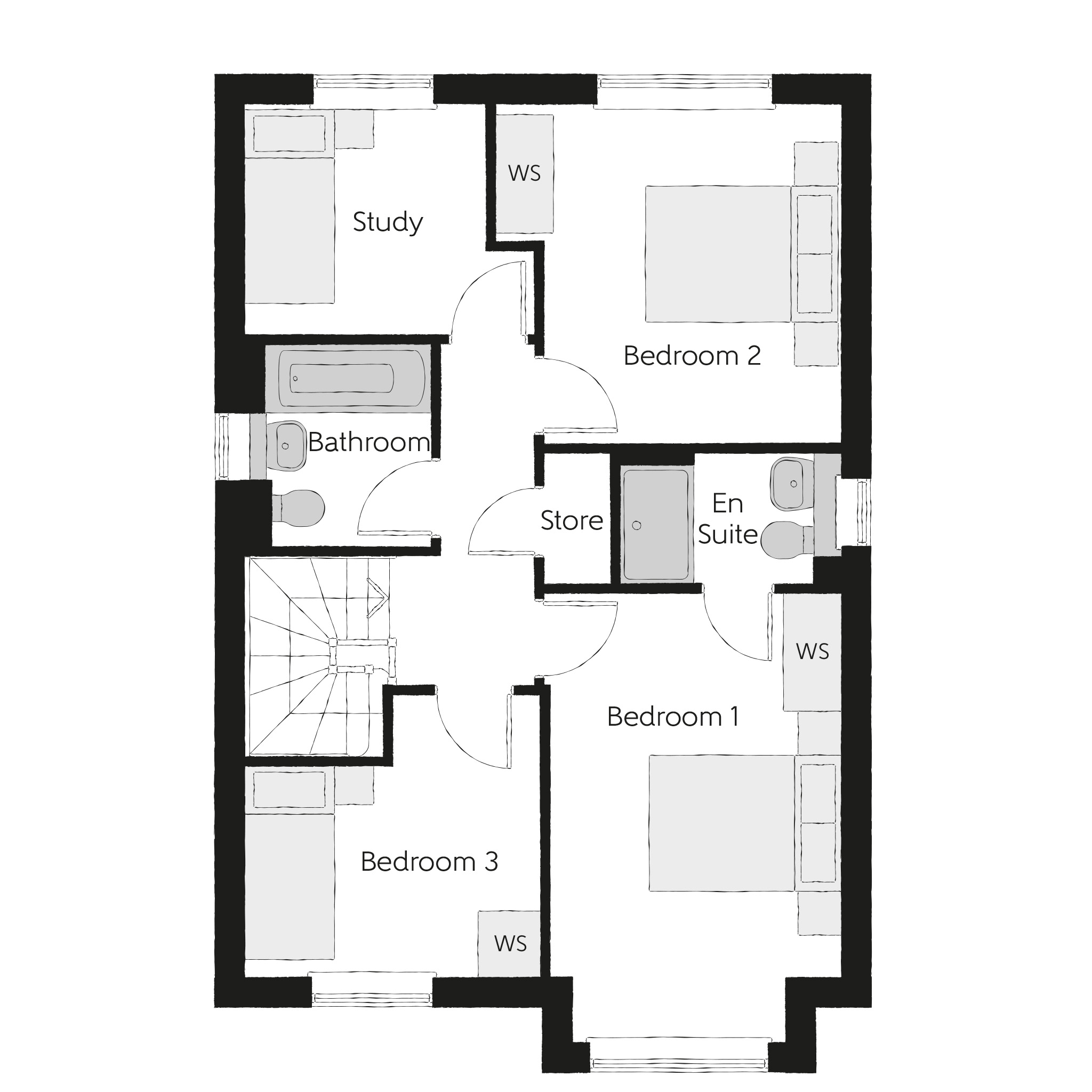 91, Boars Tye Road, Silver End floorplan