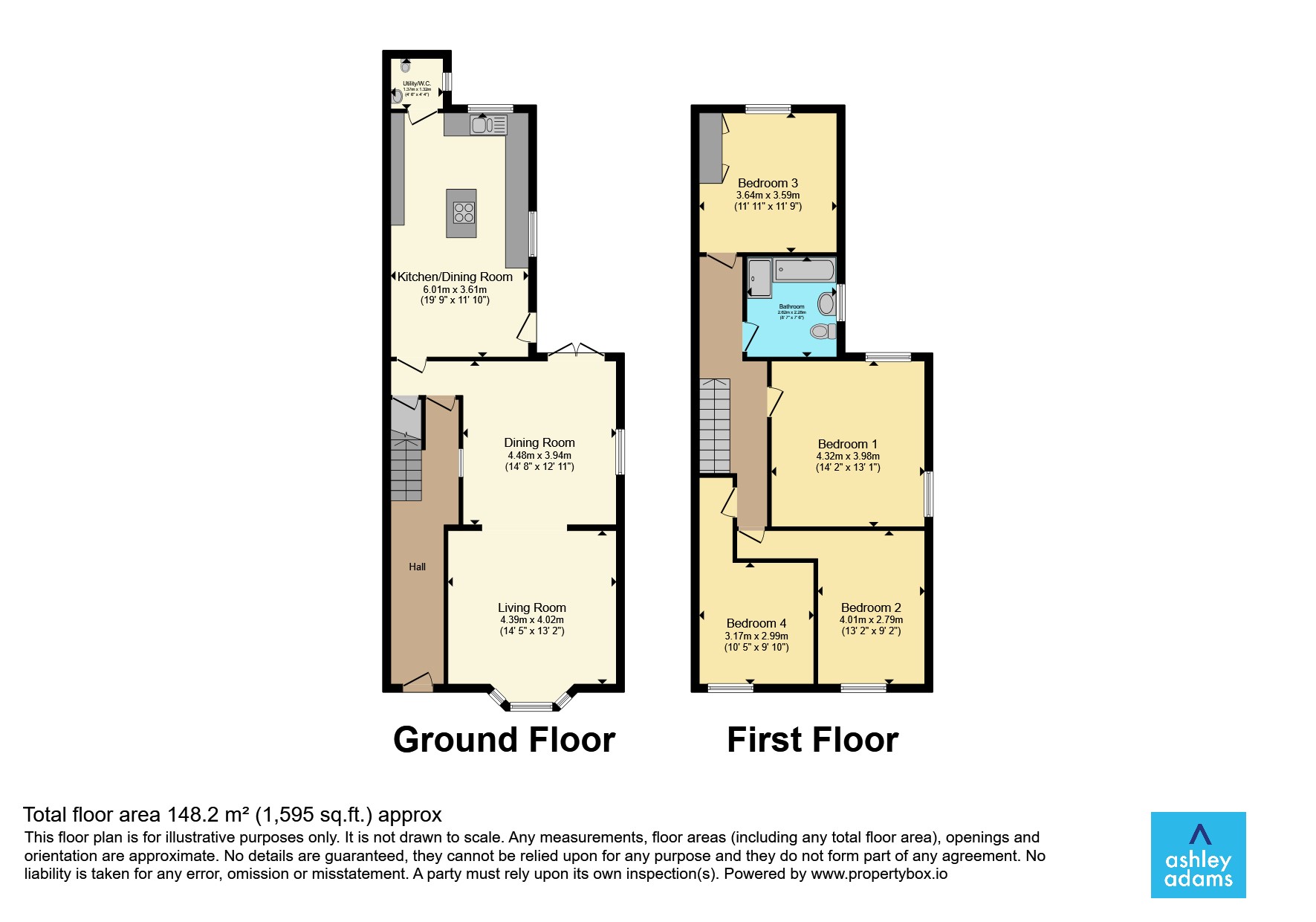 128, Derby Road, Derby floorplan