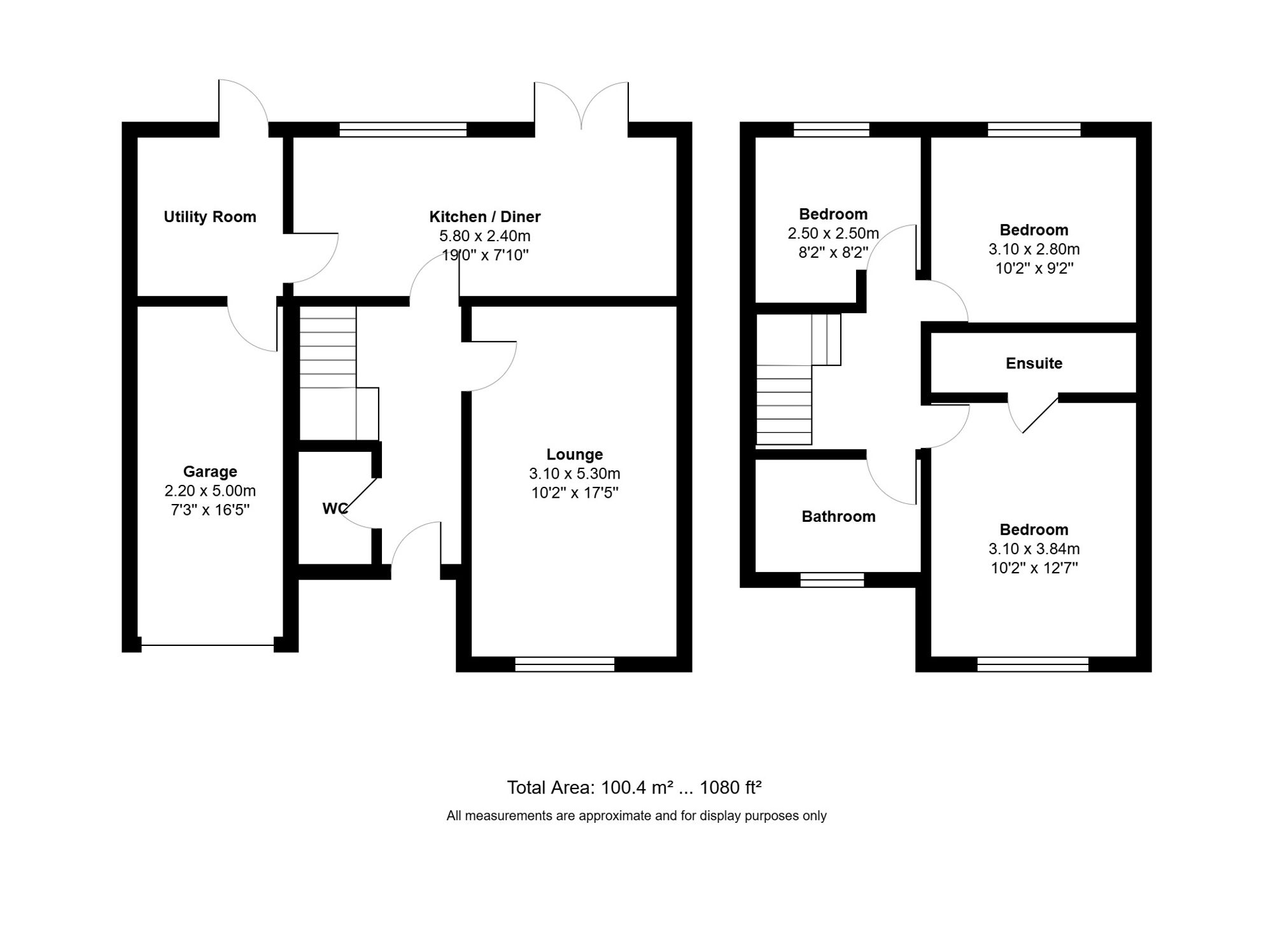 32 Poppyfields, Preston floorplan