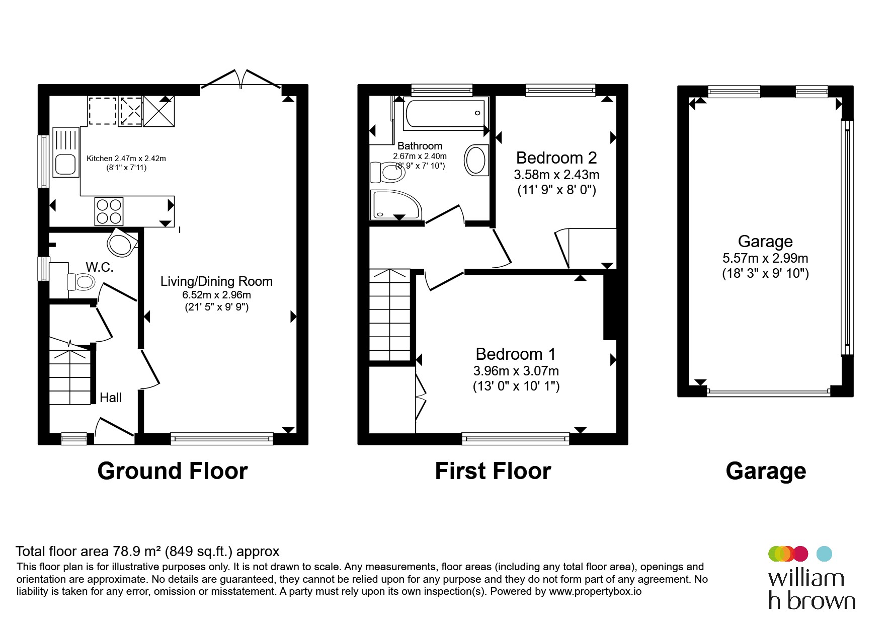 15, Highwood Grove, Leeds floorplan