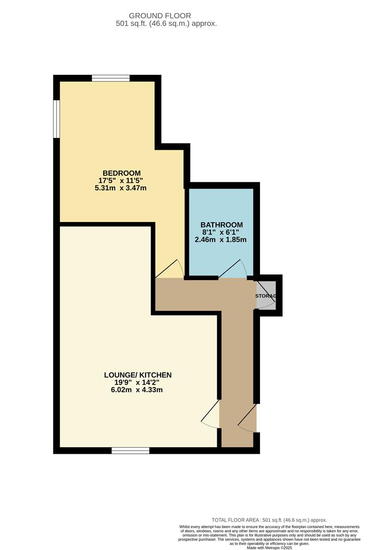 Flat 6 59-63, Holywell Road, Hertfordshire floorplan
