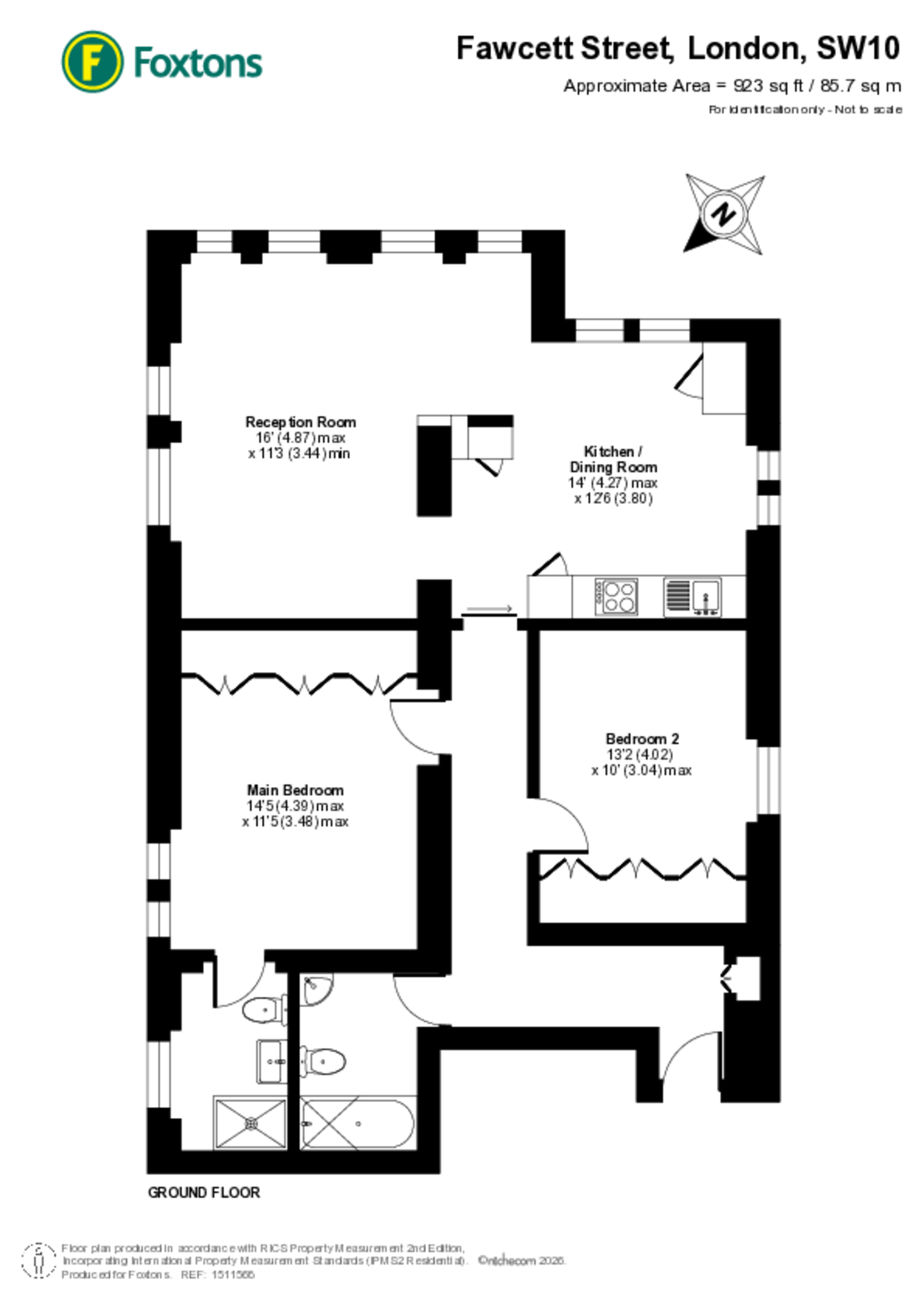 Fawcett Street, Chelsea floorplan