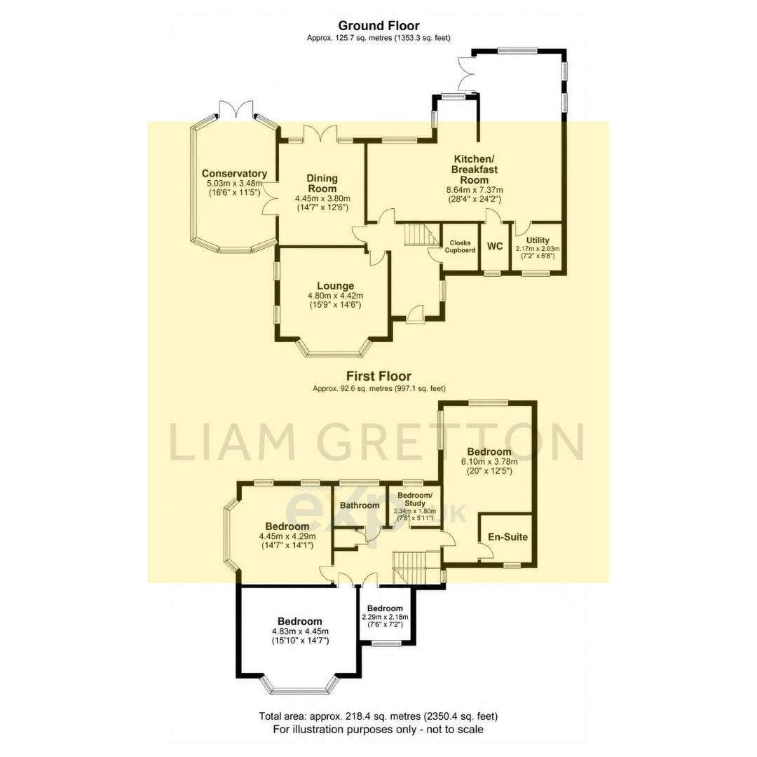 101, Barnston Road, Wirral floorplan