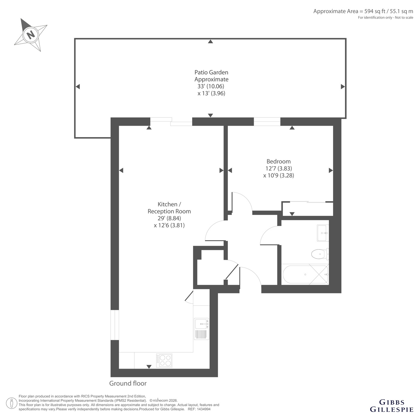 4 Asteria Place,, Eastbury Avenue, Middlesex floorplan
