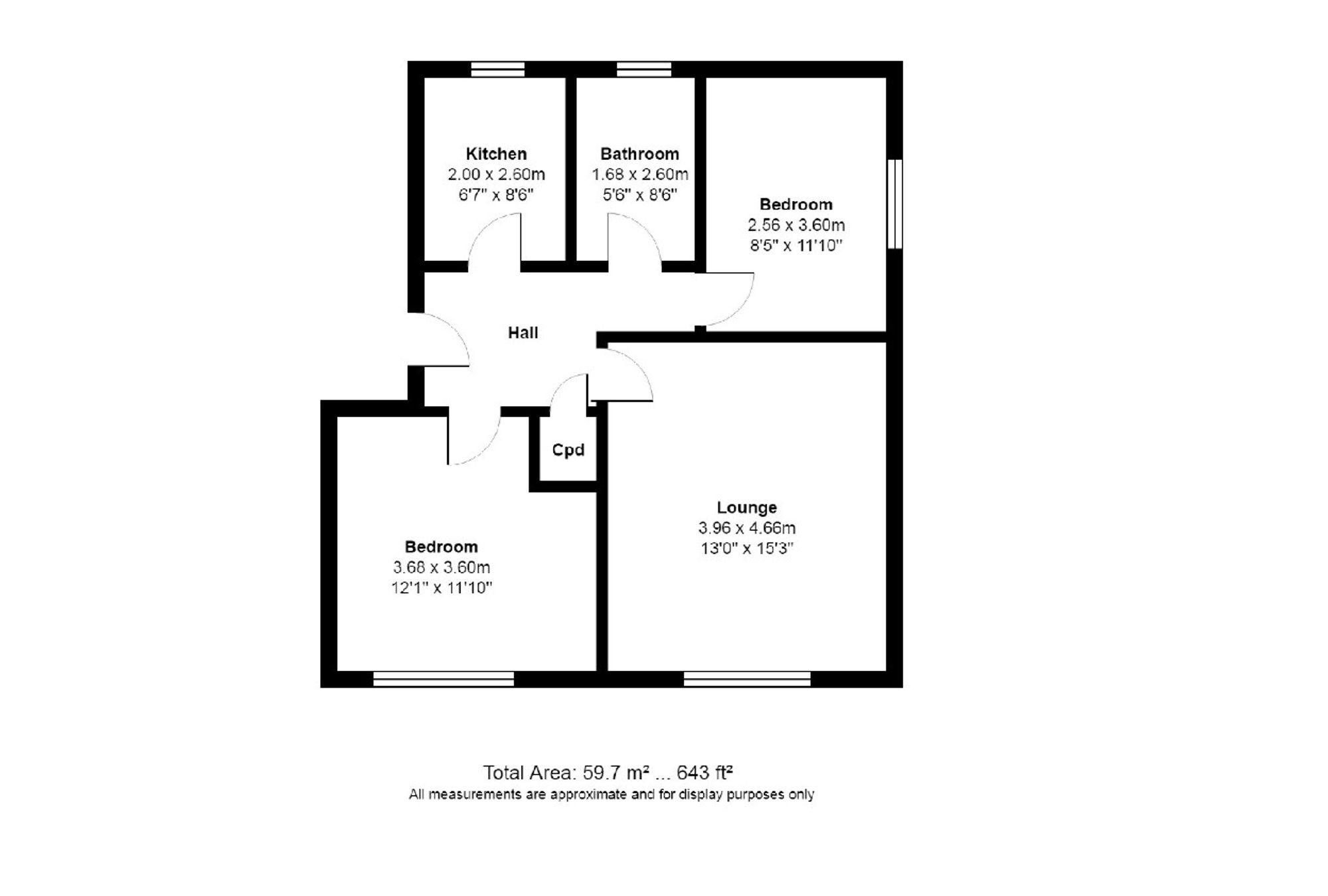 22 Kent Road North, Harrogate floorplan
