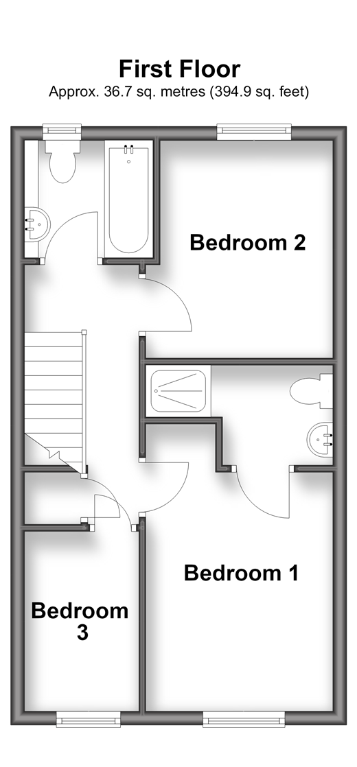 Snowberry Road, Newport floorplan