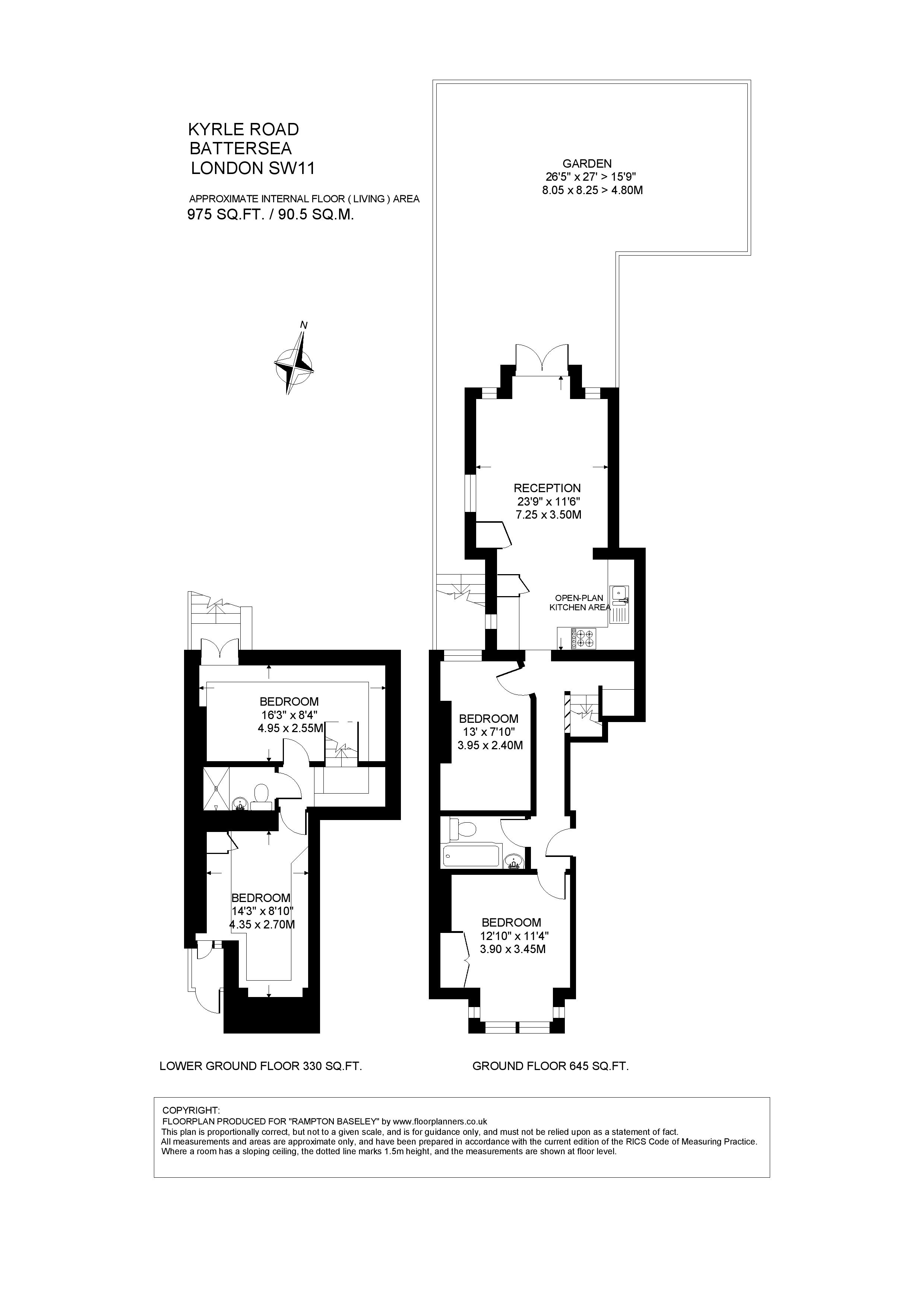 Kyrle Road, London SW11, 4 bedroom flat for sale 63950114 PrimeLocation