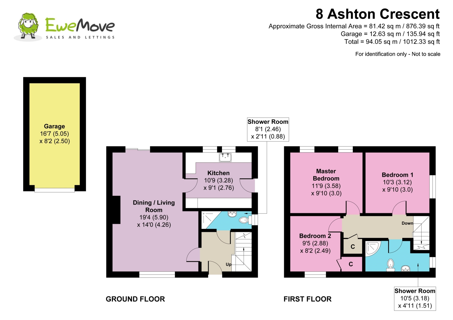 8, Ashton Crescent, Braunton floorplan