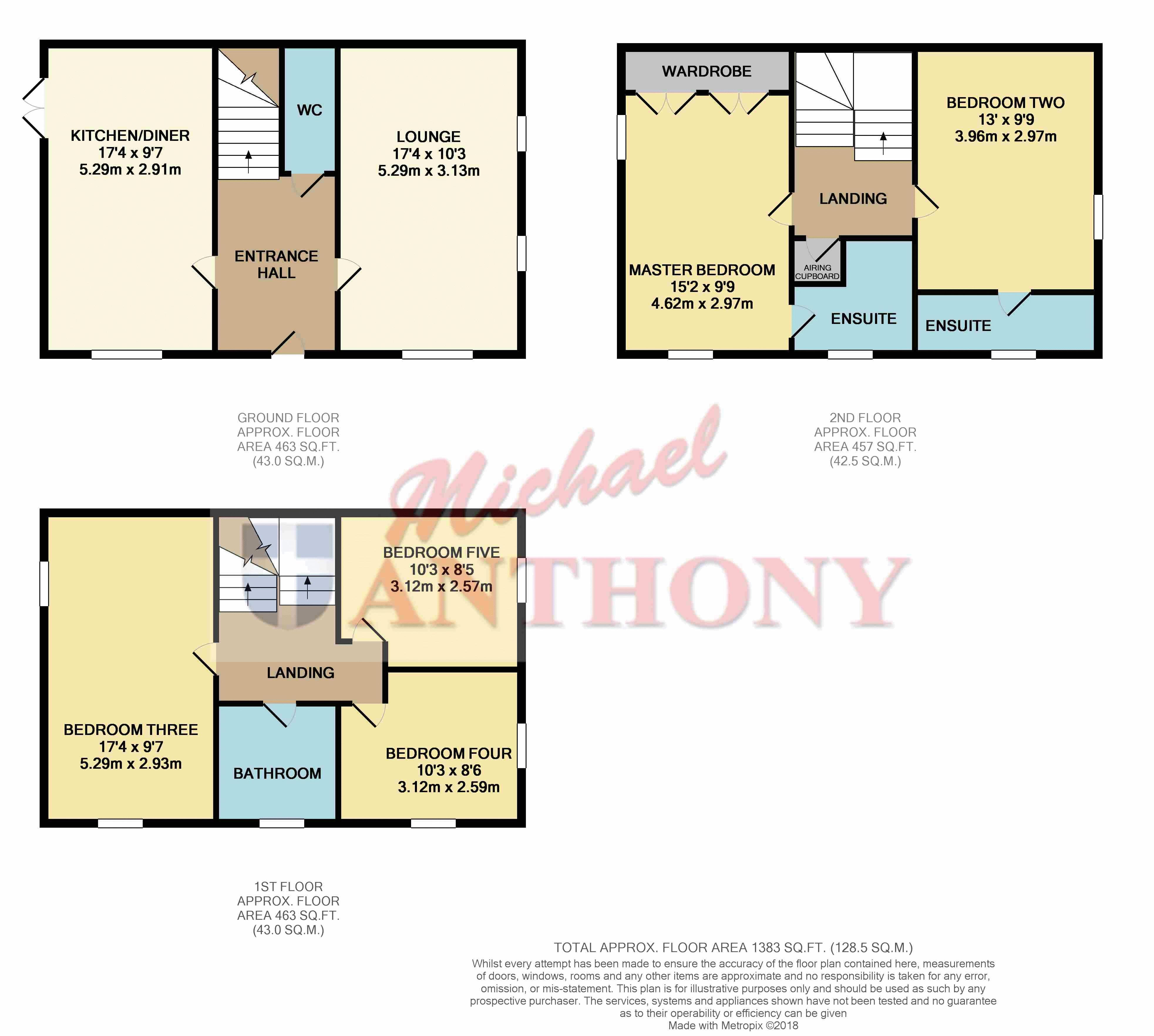5 Bedrooms Semi-detached house for sale in Temple Crescent, Oxley Park, Milton Keynes MK4