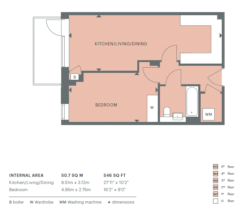 19 Hunter House,, St. Andrews Way, Hertfordshire floorplan