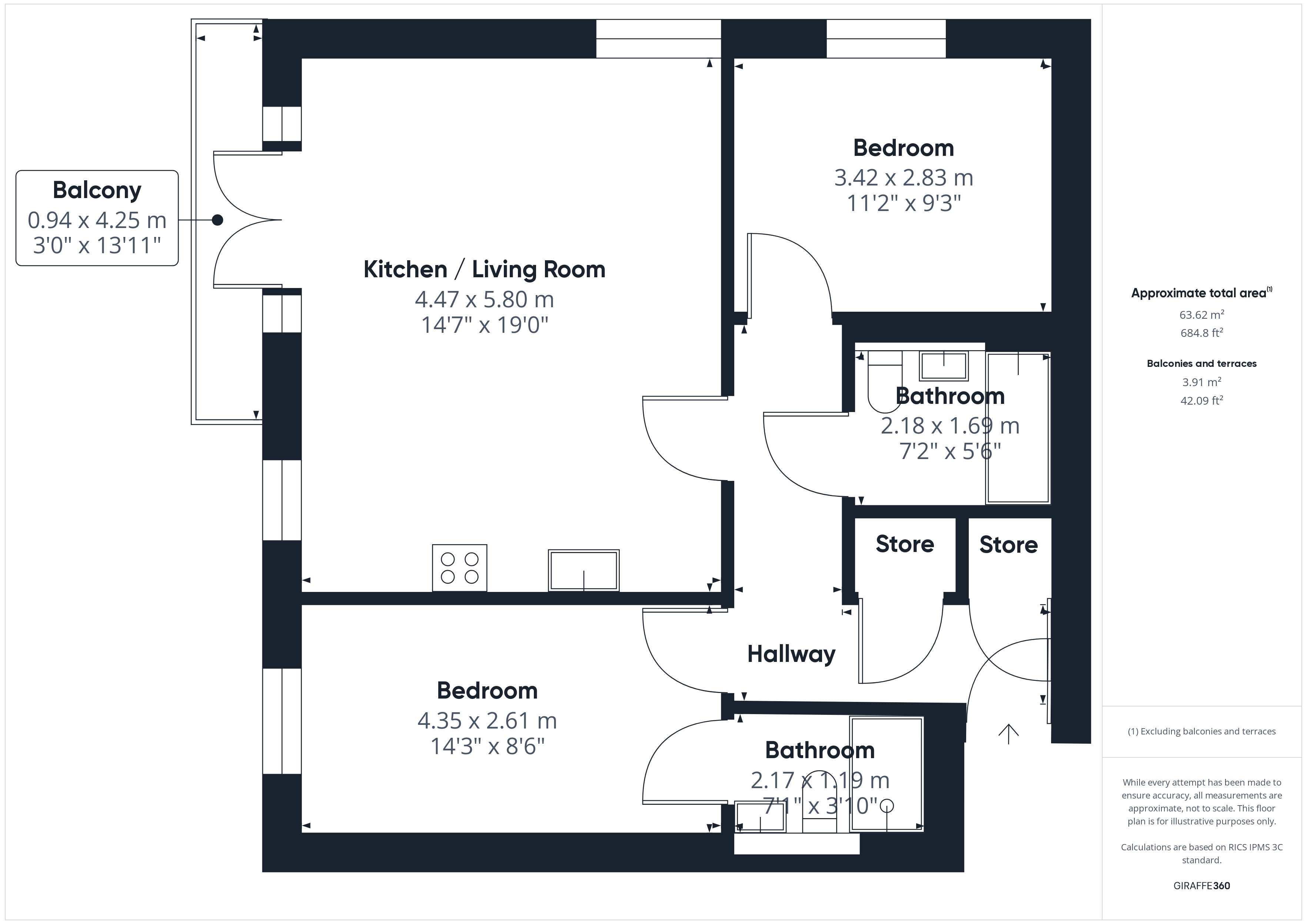 71 Sterling Square,, Broad Lane, Bracknell floorplan