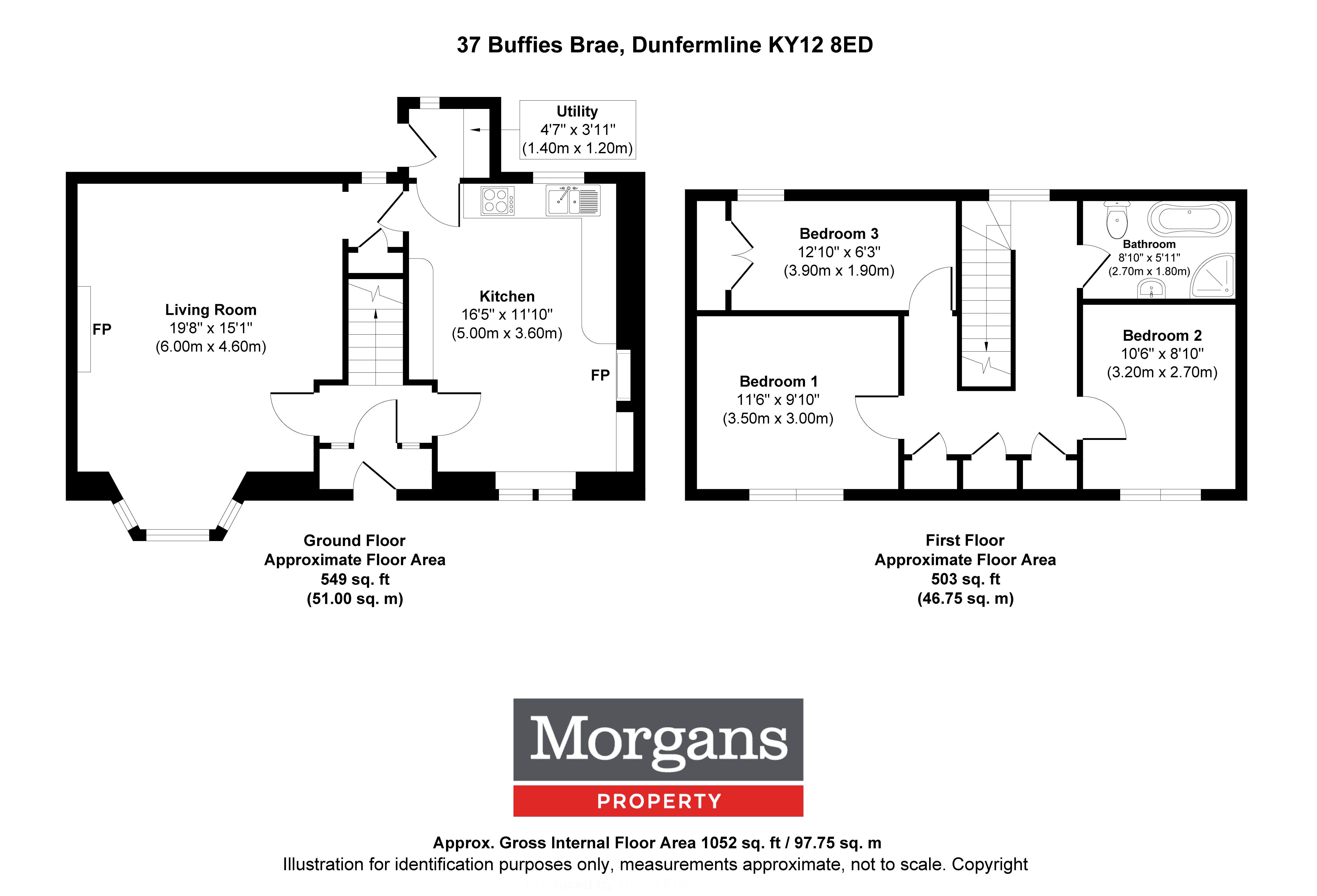 37, Buffies Brae, Dunfermline floorplan